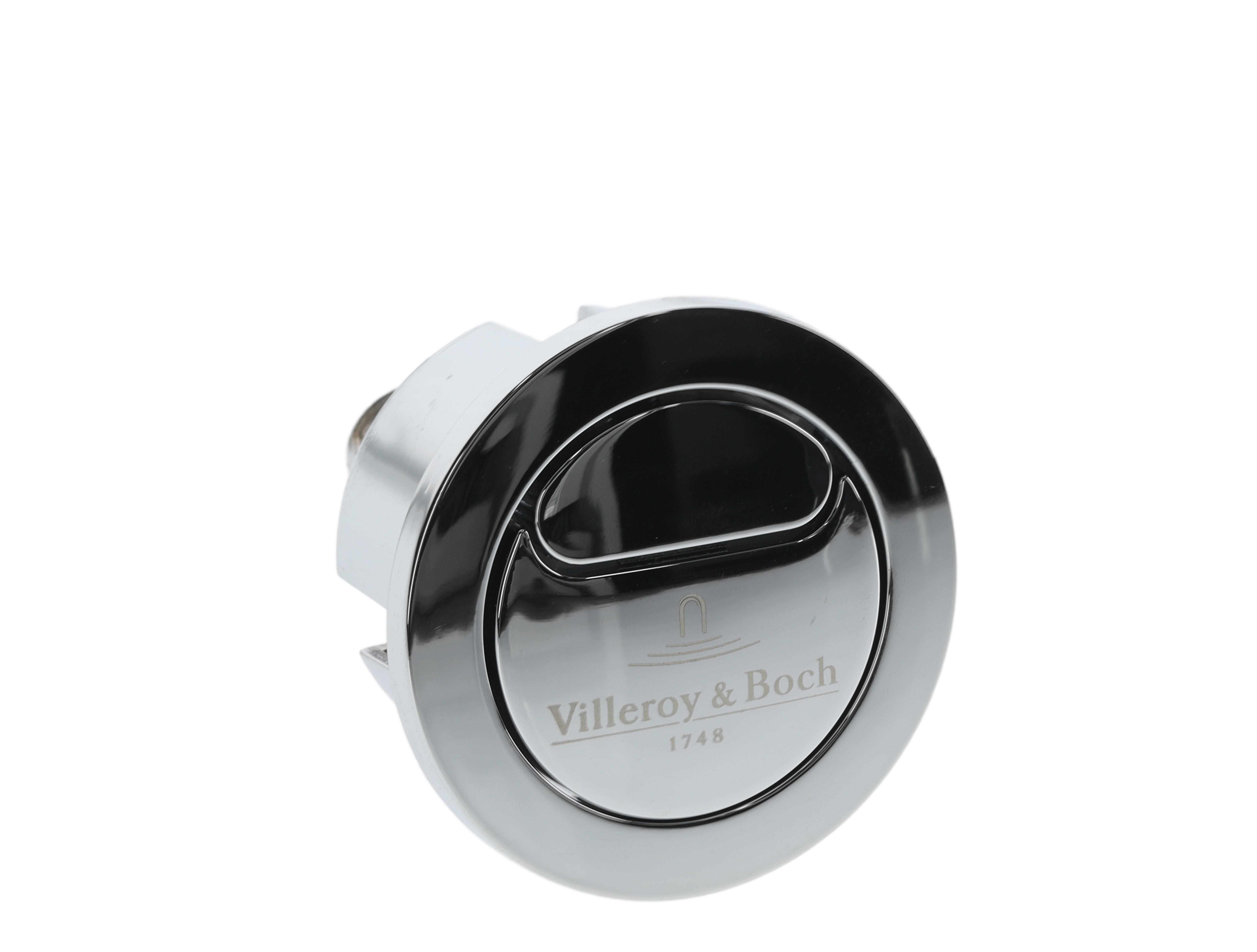 Villeroy & Boch Ersatzteile Drucktaste, 50x64mm, Verchromt