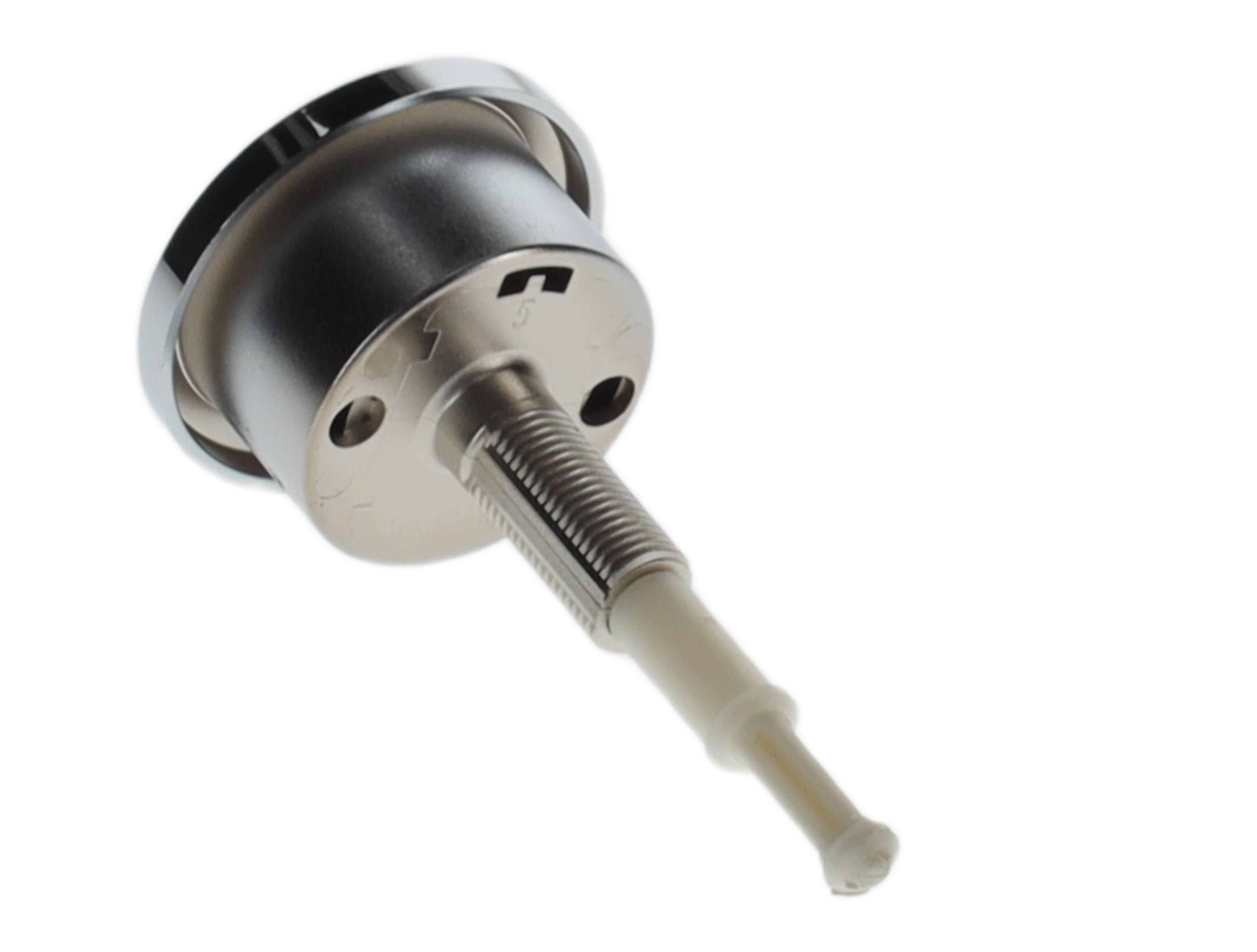 Villeroy & Boch Ersatzteile Drucktaste, 48x93.5mm, Verchromt