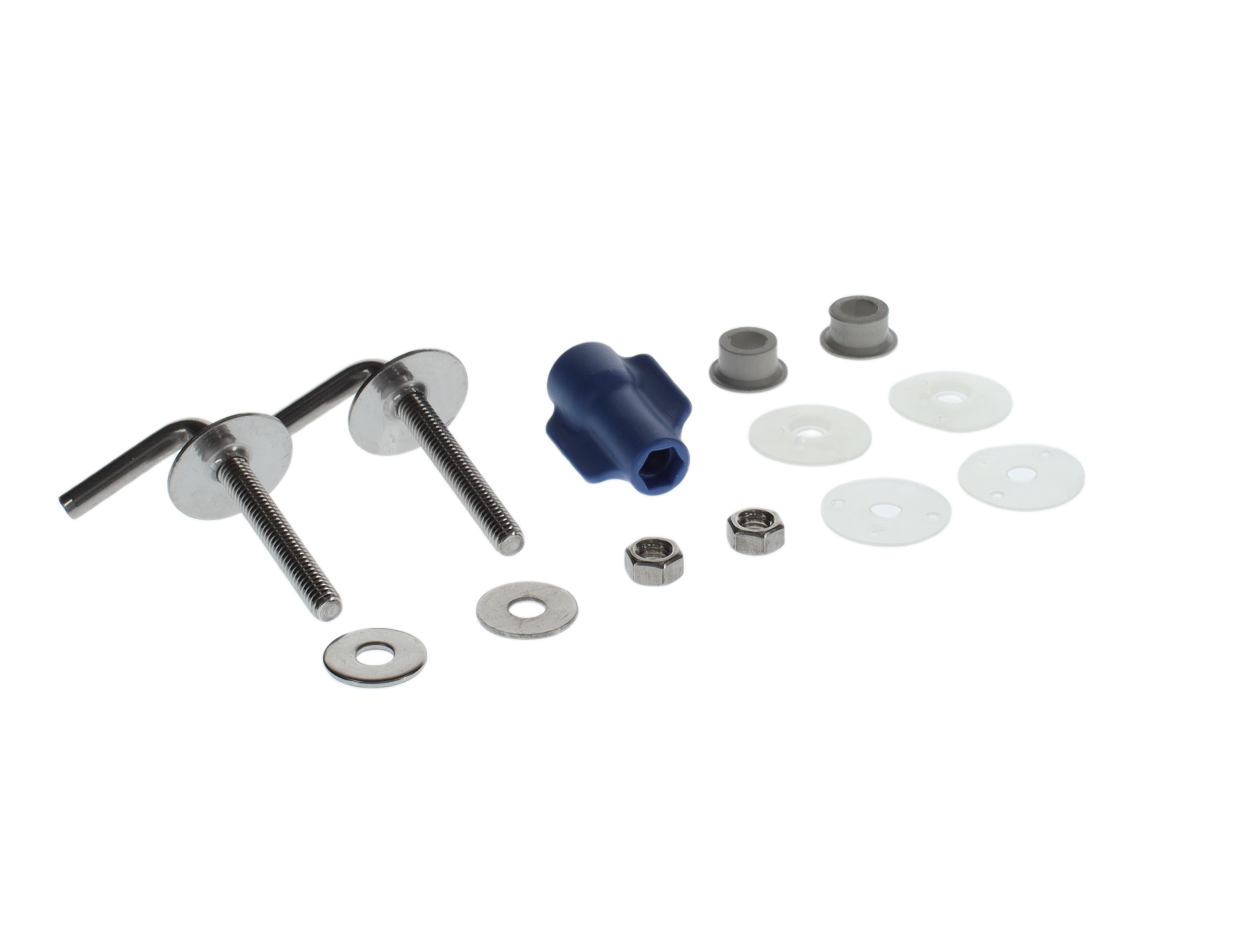 Villeroy & Boch Części zamienne Zestaw zawiasów, 77x211mm, Chrom