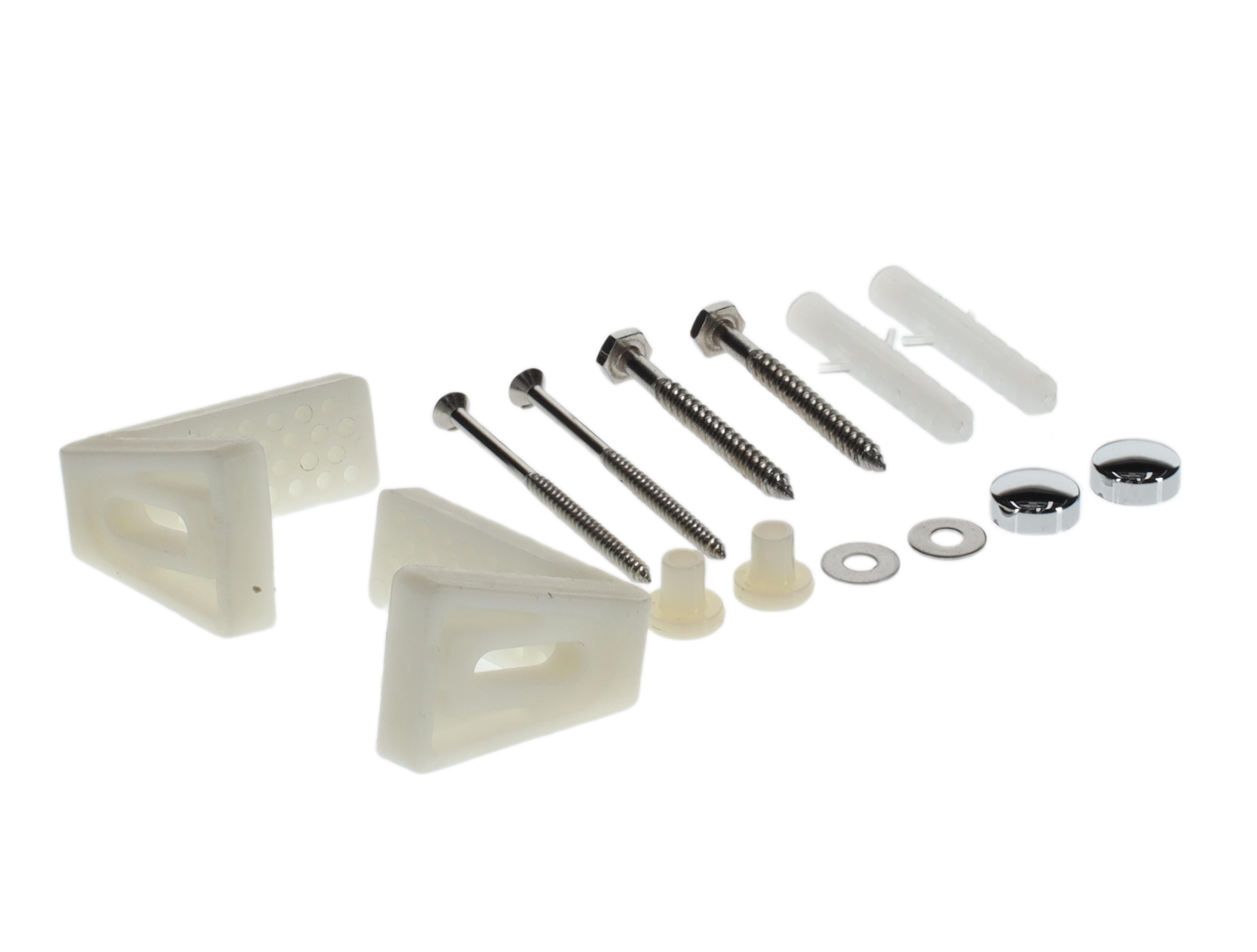 Villeroy & Boch Spare parts Fastening set, 107x178mm, Chrome