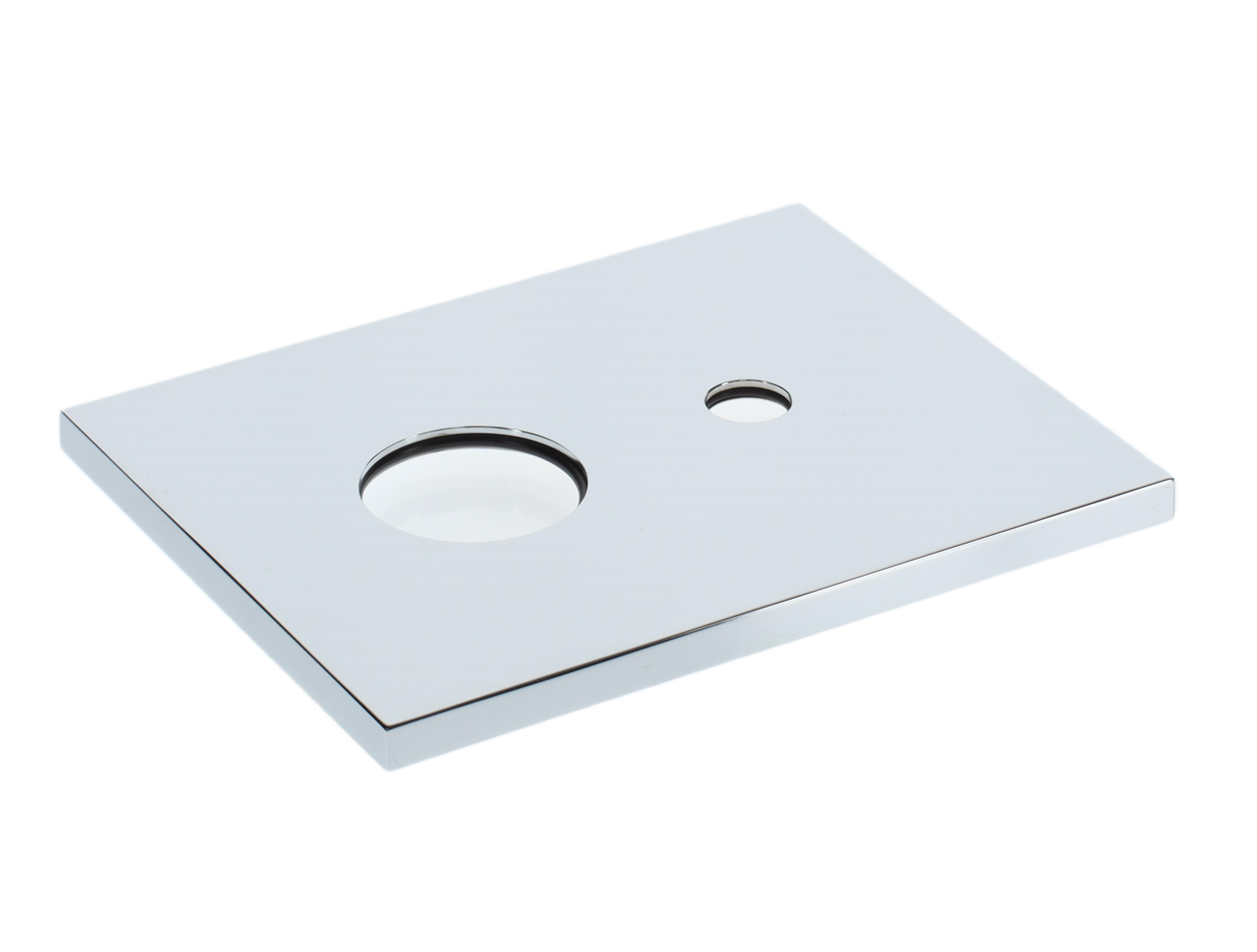 Villeroy & Boch Ersatzteile Abdeckplatte, 10x150mm, Verchromt