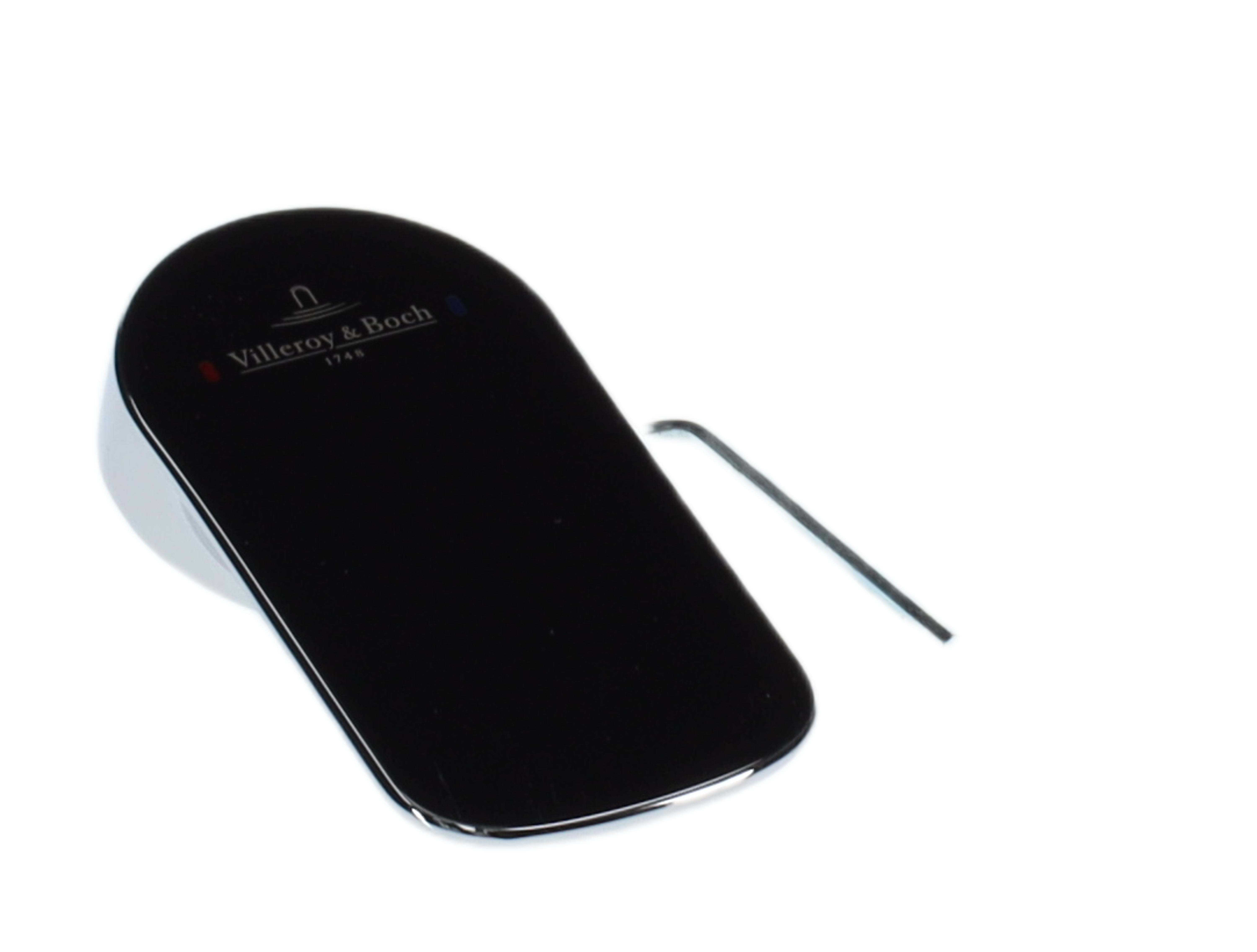 Villeroy & Boch Pièces détachées Set de poignée, 23x48mm, Chromé