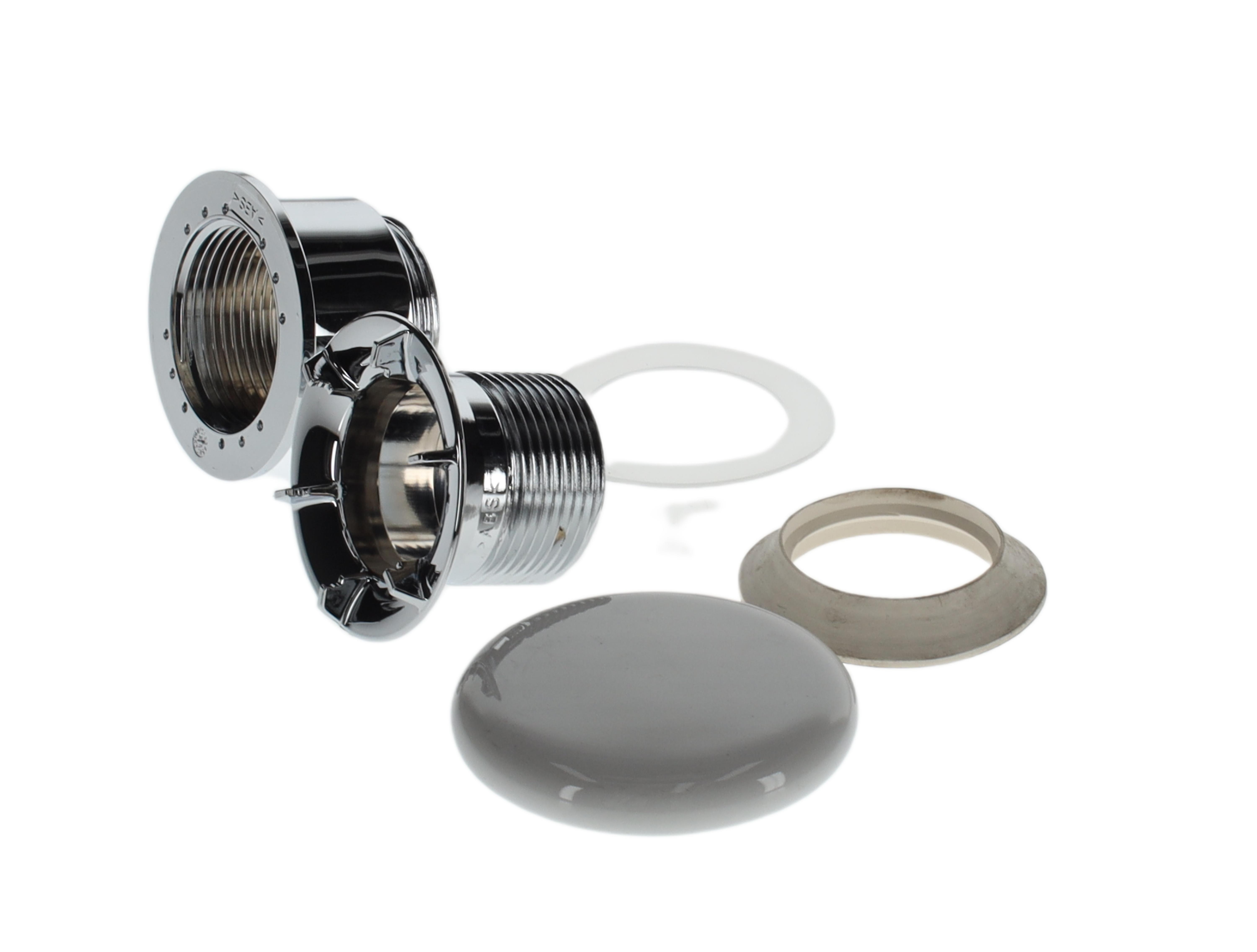 Villeroy & Boch Ersatzteile Ventil mit keramischer Abdeckung, 137x198x60mm, Weiß Alpin