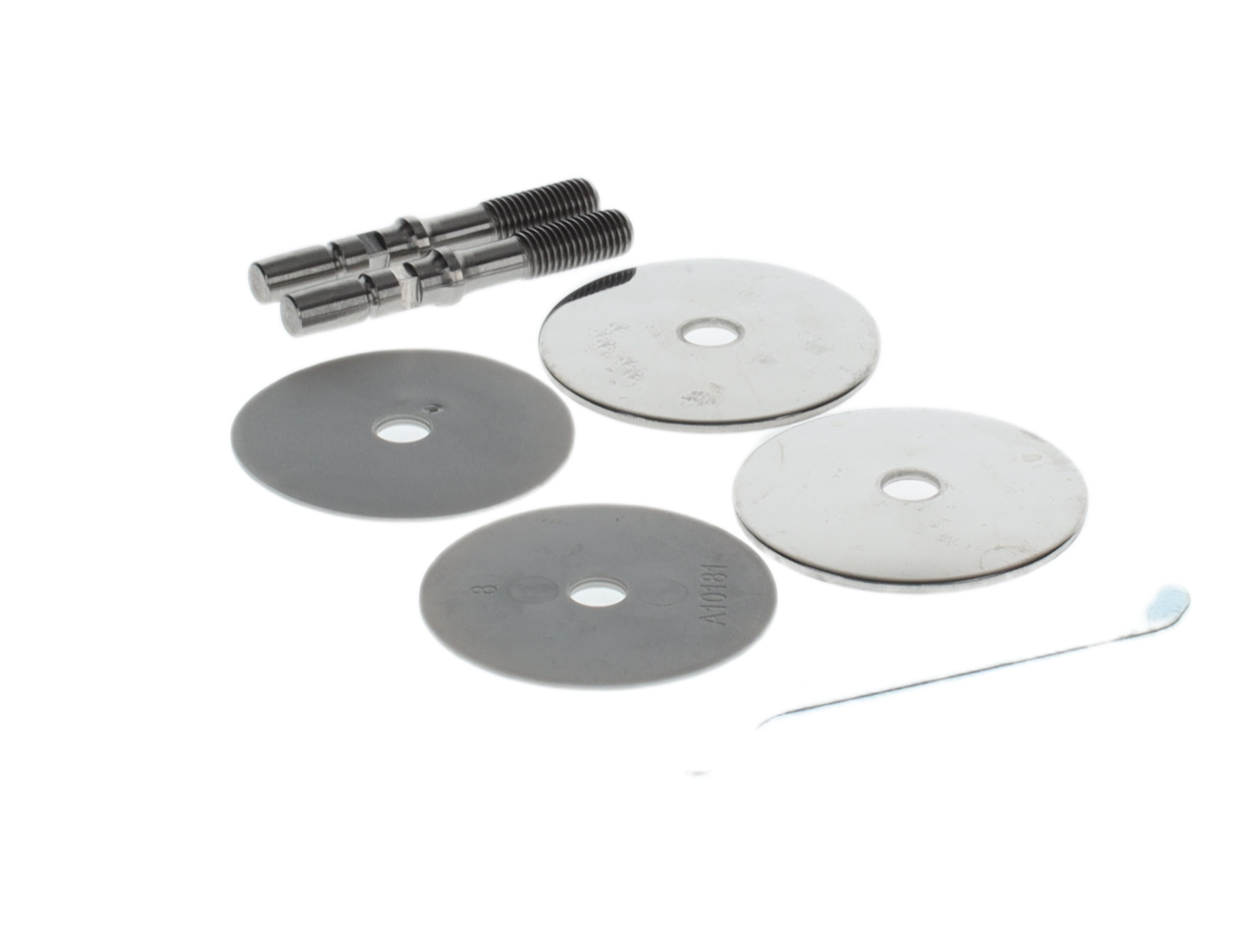 Villeroy & Boch Ersatzteile Scharnierset, 146x197mm, Verchromt