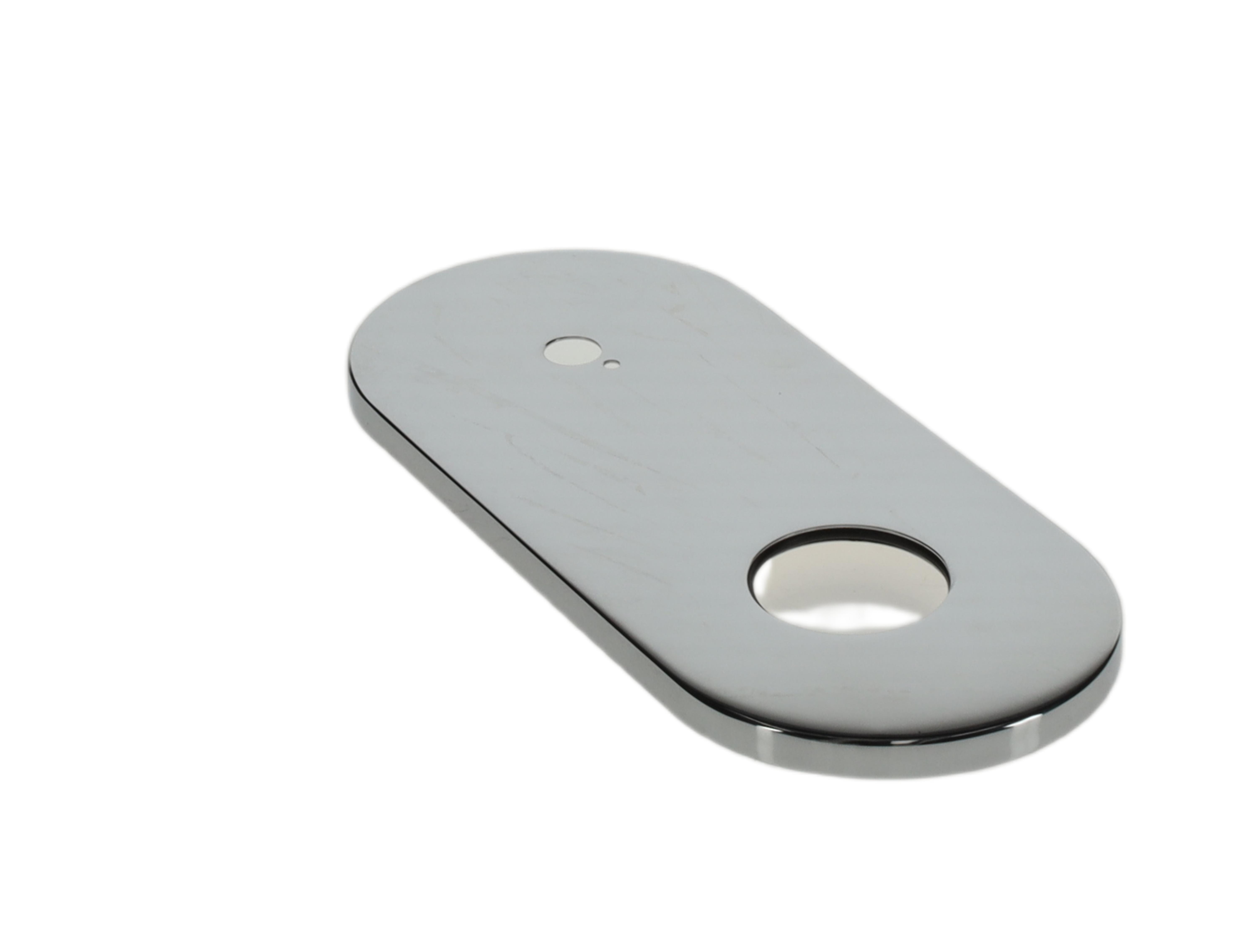 Villeroy & Boch Pièces détachées Plaque de recouvrement, 10x115mm, Chromé