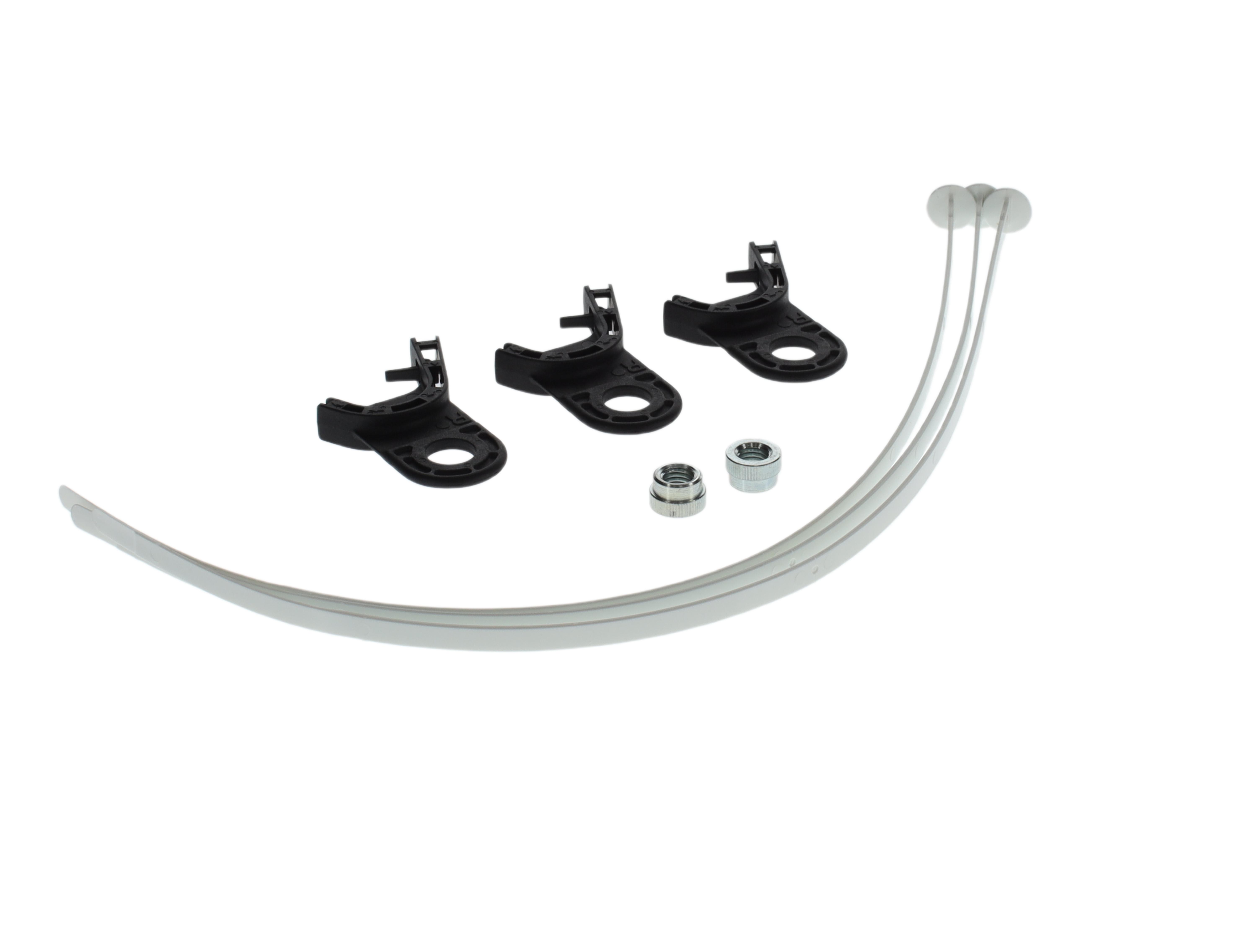 Villeroy & Boch Pièces détachées Kit de fixation, 111x203mm, Blanc