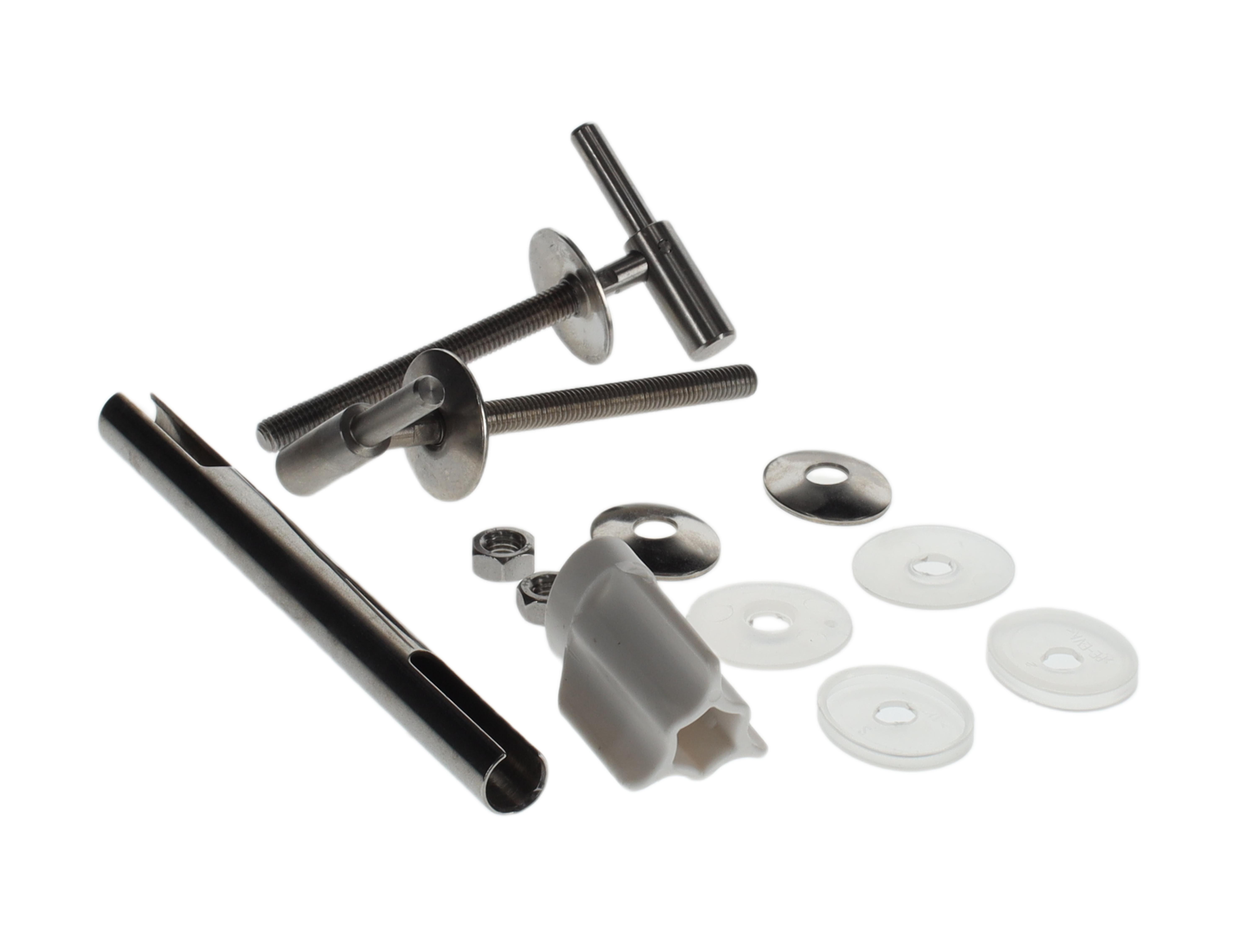 Villeroy & Boch Ersatzteile Scharnierset, 150x170mm, Verchromt