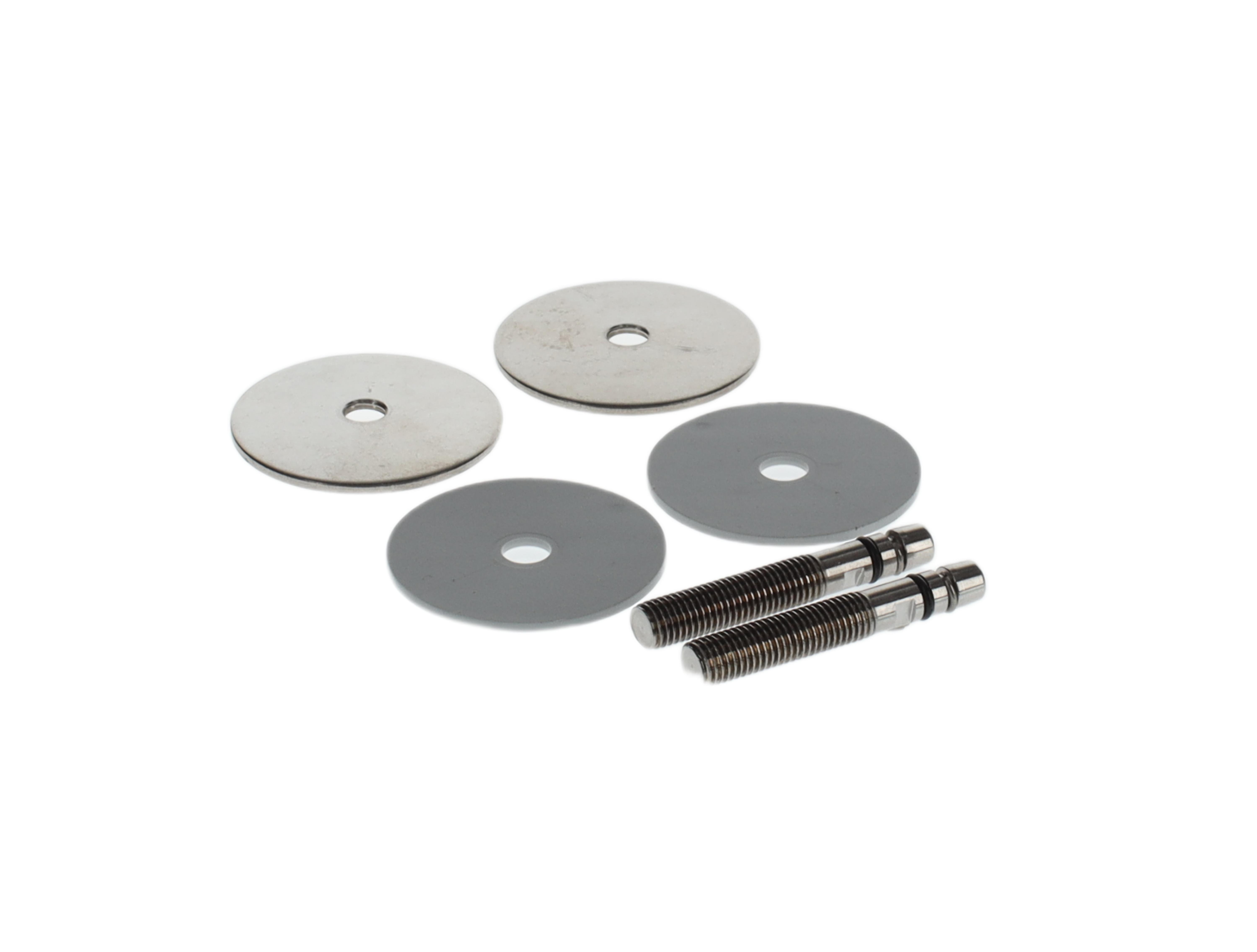 Villeroy & Boch Ersatzteile Scharnierset, 126x203mm, Verchromt