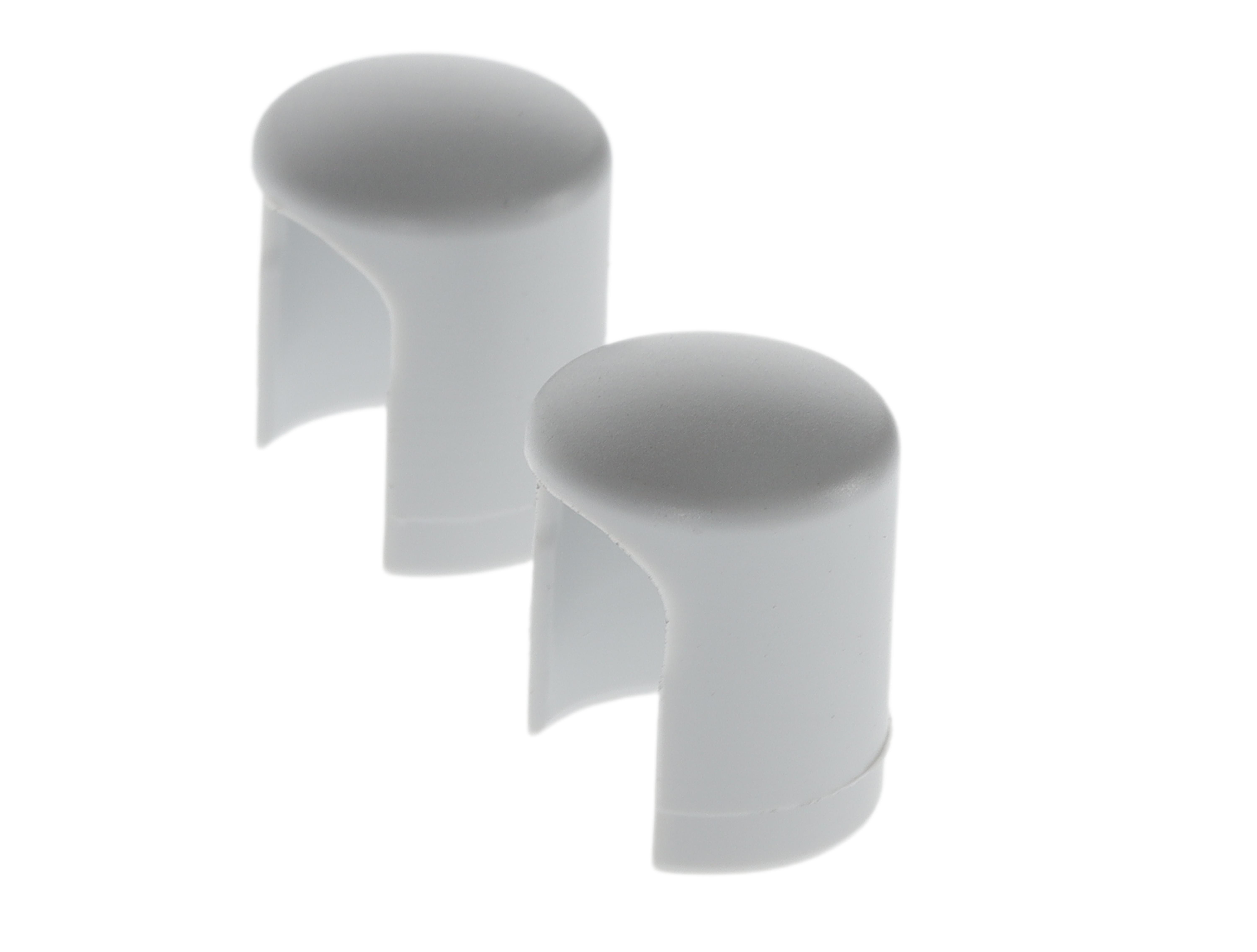 Villeroy & Boch Ersatzteile Plastikendkappen WC-Sitz Dämpfer, 27x52mm