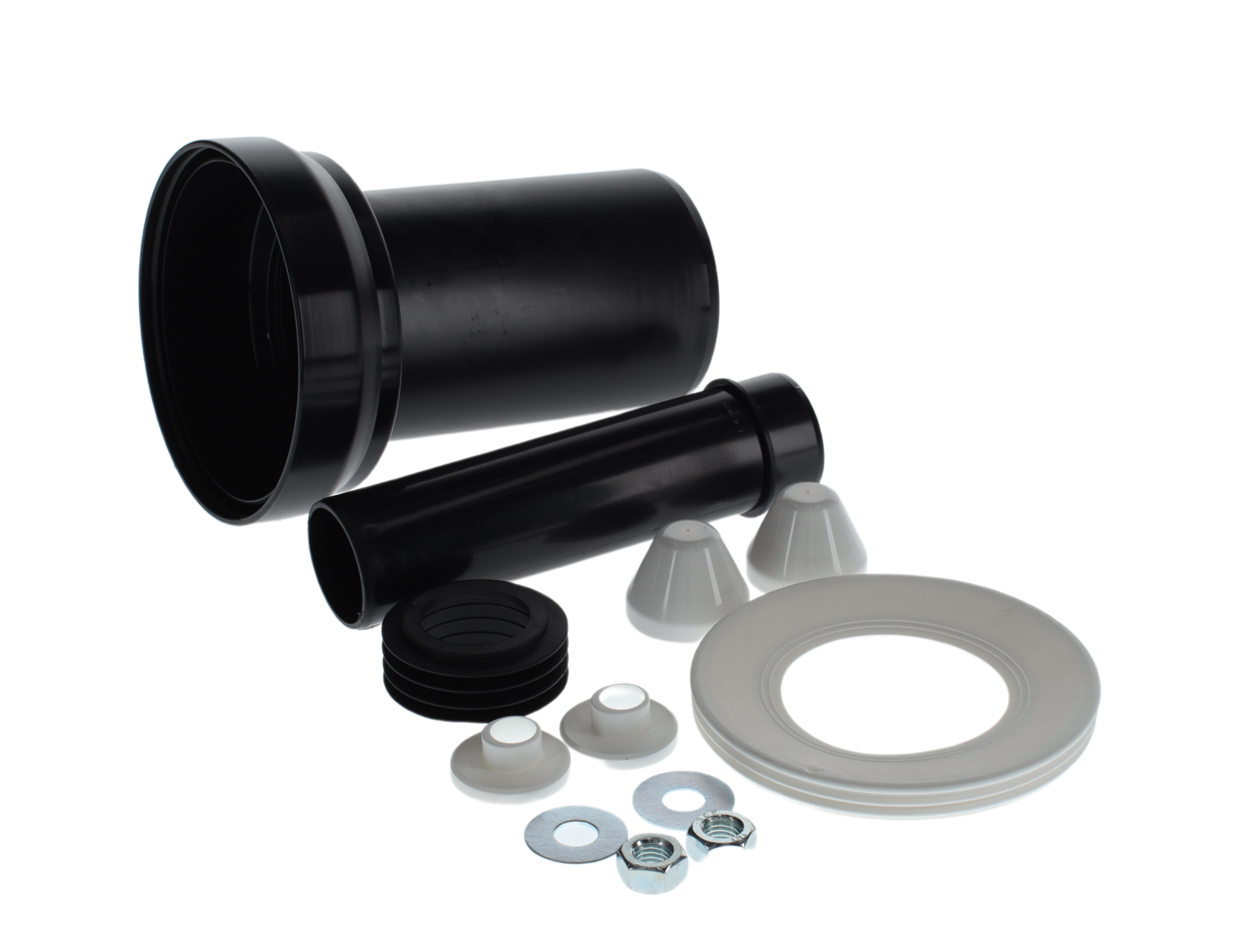 Villeroy & Boch Pièces détachées ViConnect Set de raccordement DN90, 199x389mm