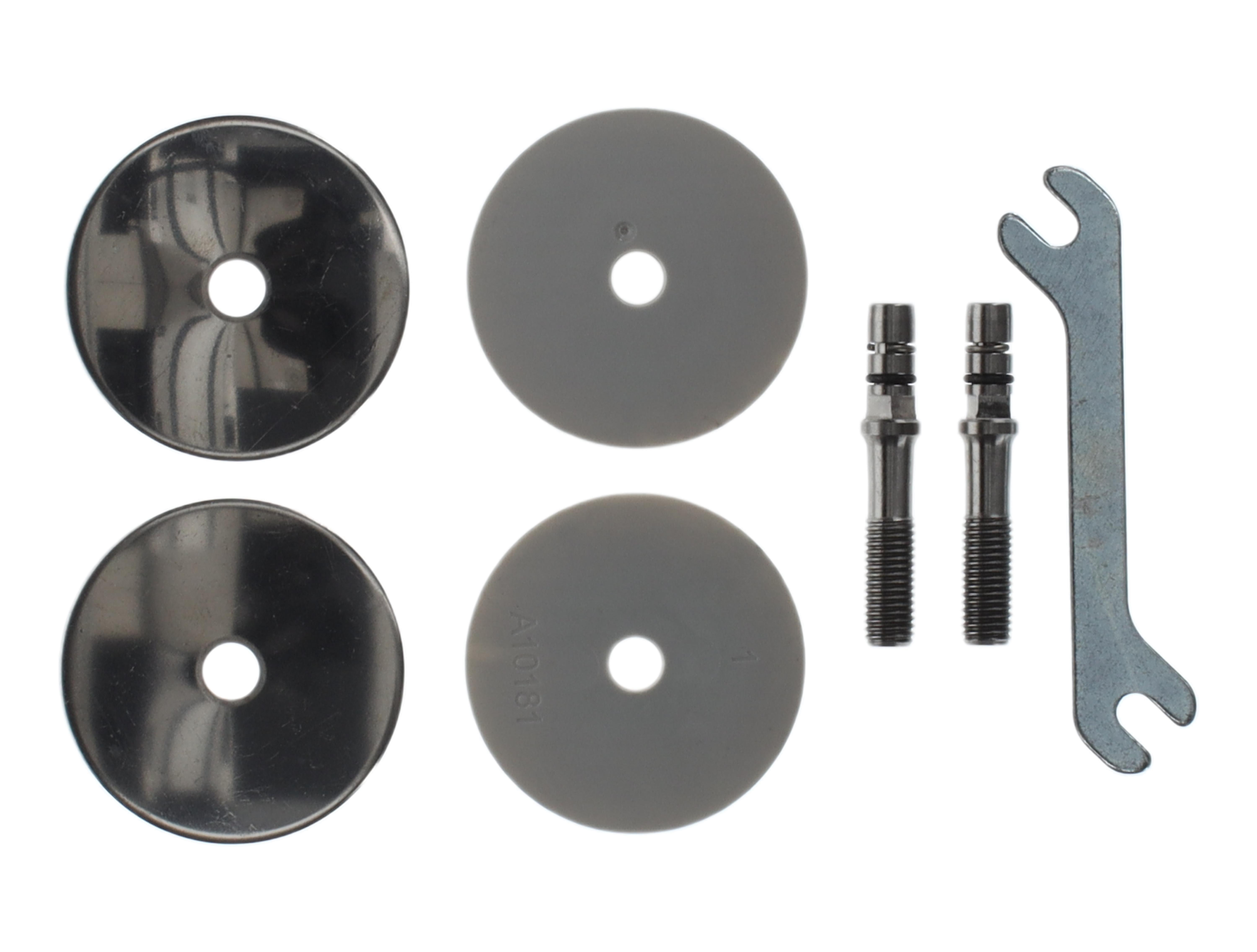 Villeroy & Boch Spare parts Hinge set, 125x180mm, Chrome