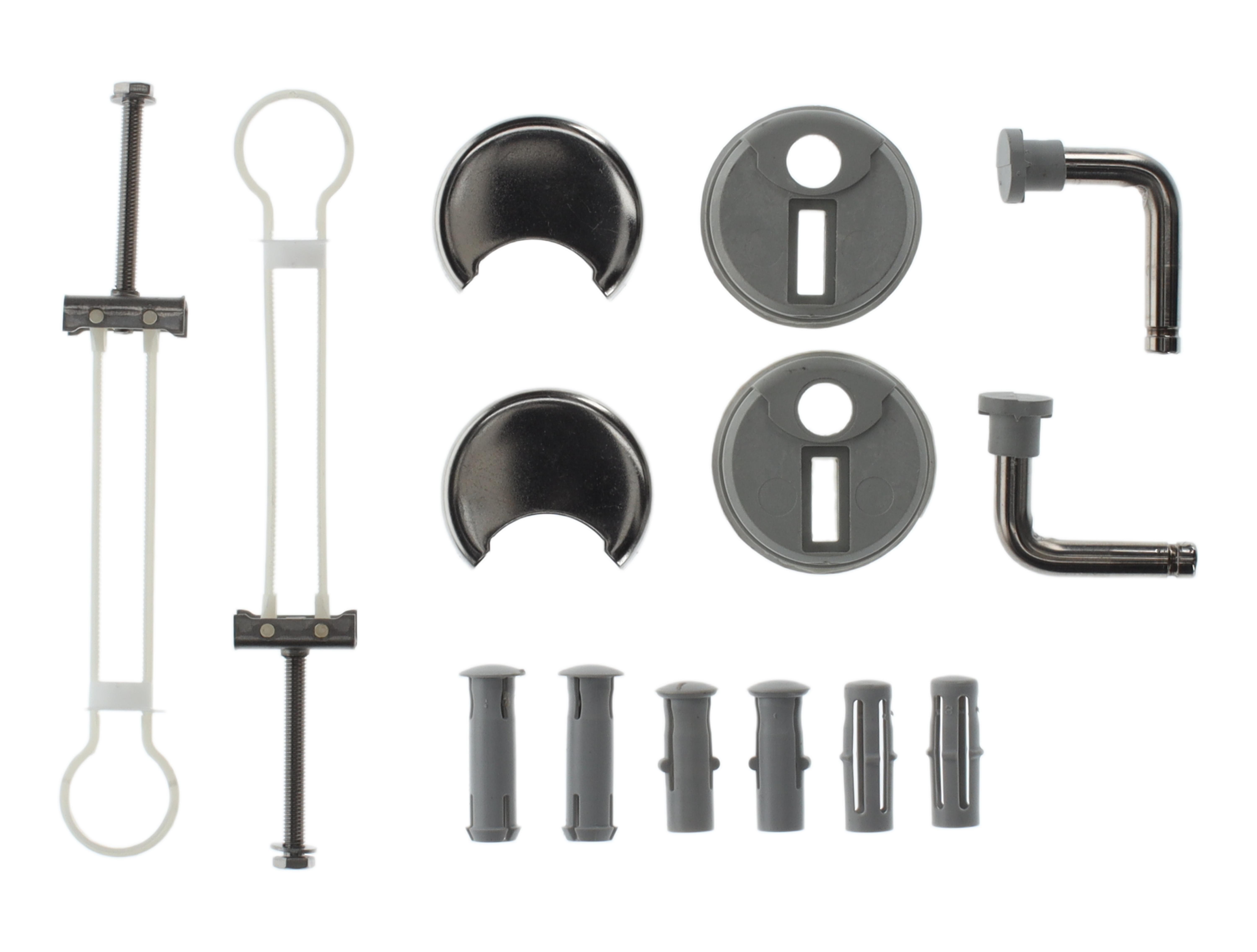 Villeroy & Boch Ersatzteile Scharnierset, 127x162mm, Verchromt