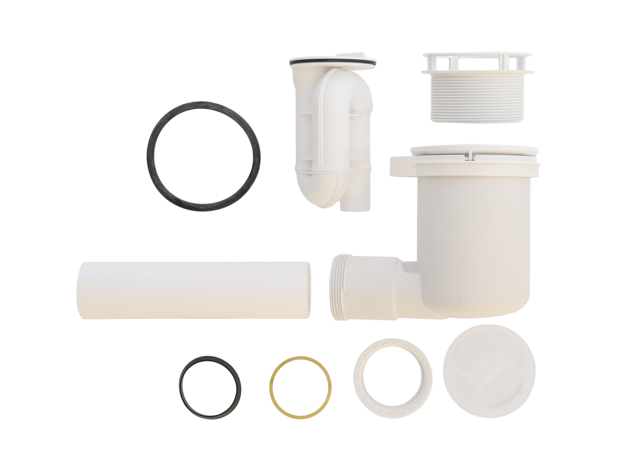 Villeroy & Boch Ersatzteile Urinalsiphon mit austauschbarem Absaugeformstück, 110x200mm