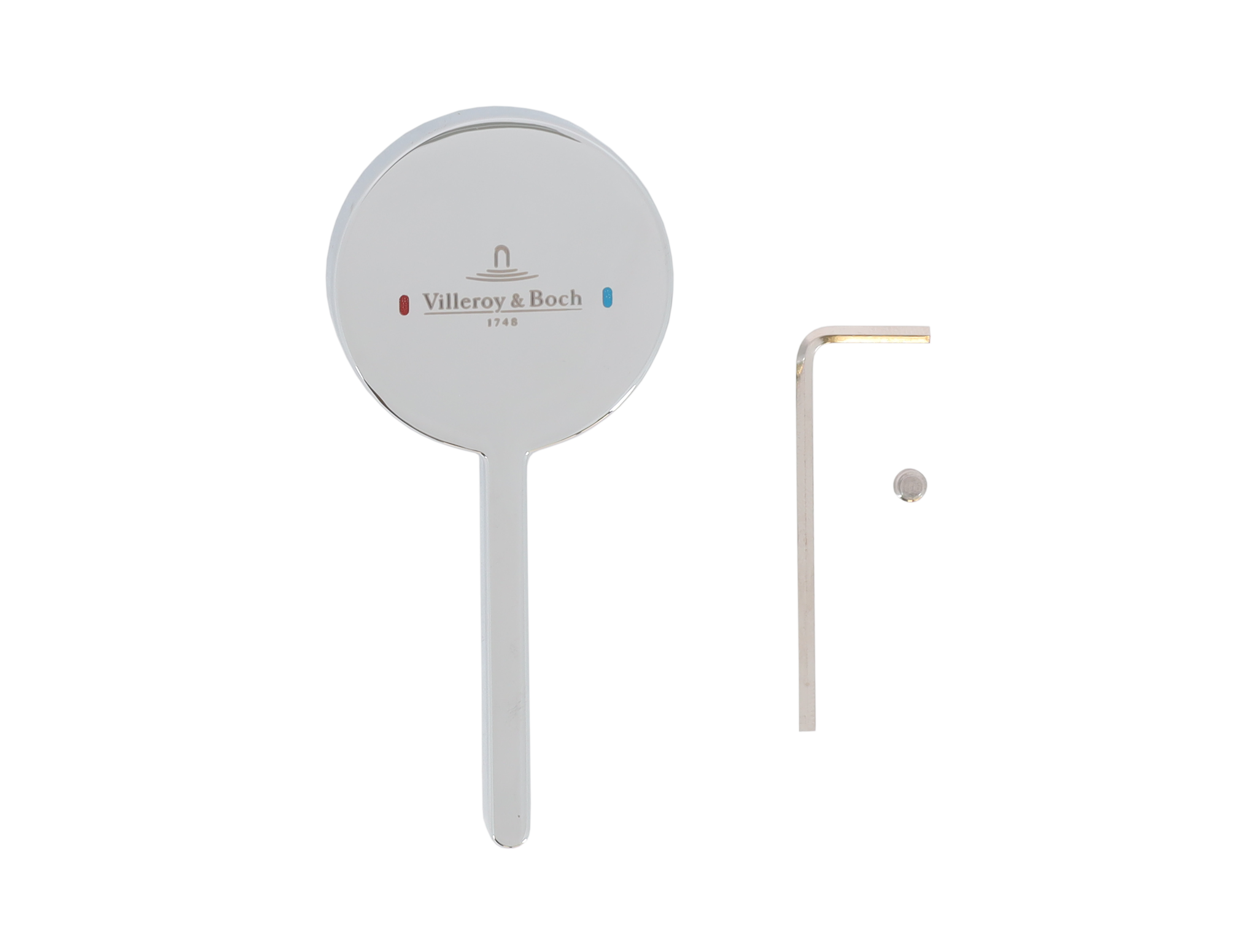 Villeroy & Boch Pièces détachées Set de poignée, 48x102mm, Chromé