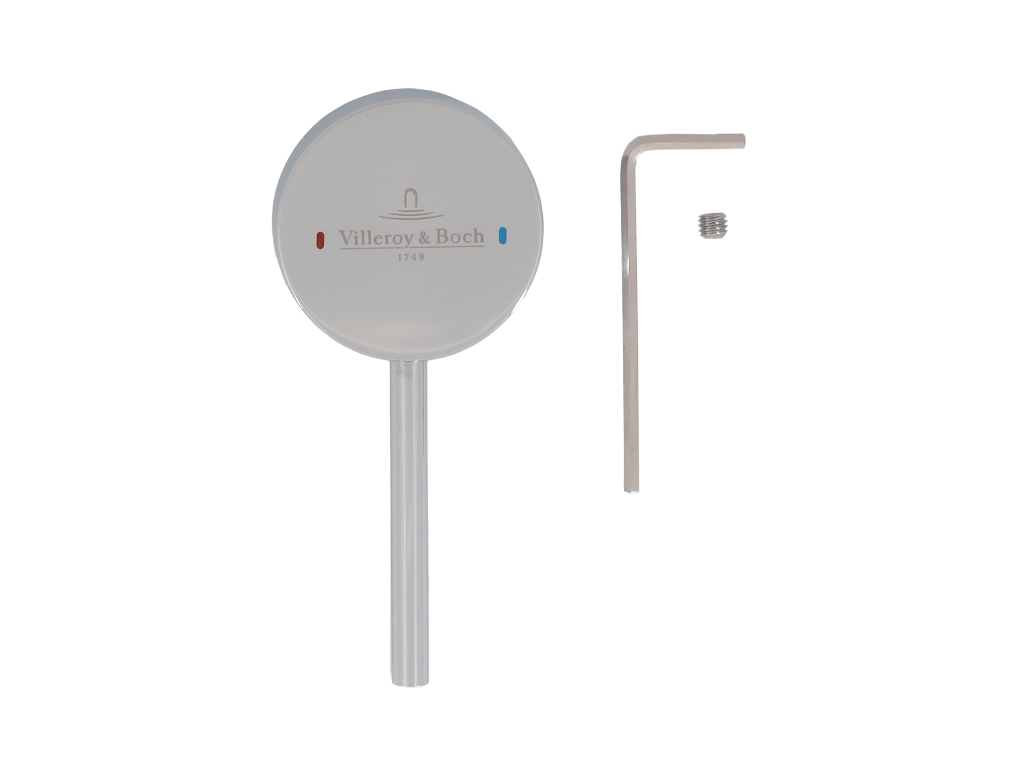 Villeroy & Boch Części zamienne Zestaw uchwytów, 97x42mm, Chrom