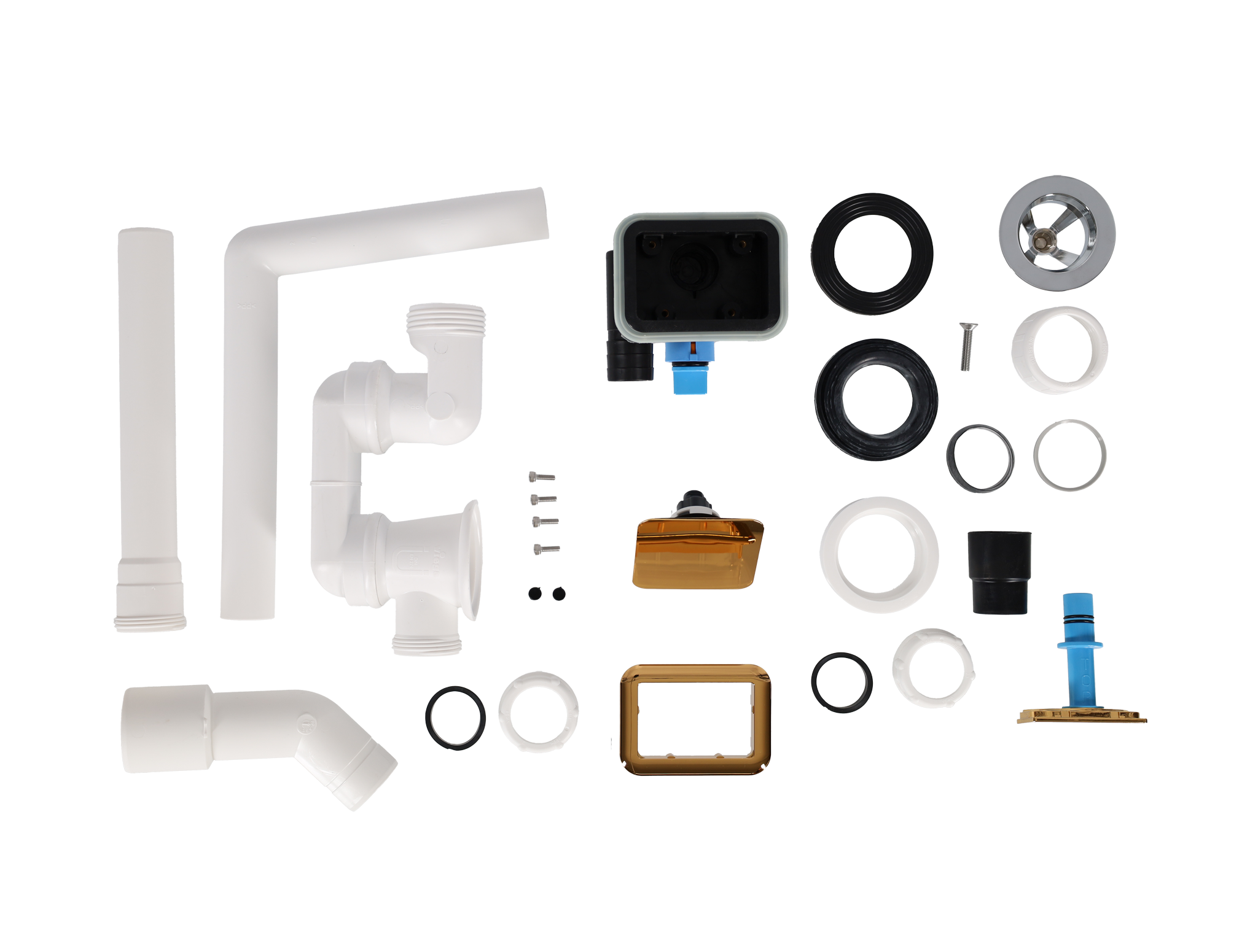 Villeroy & Boch Pièces détachées Vidage avec trop-plein intégré assorti, 200x300mm