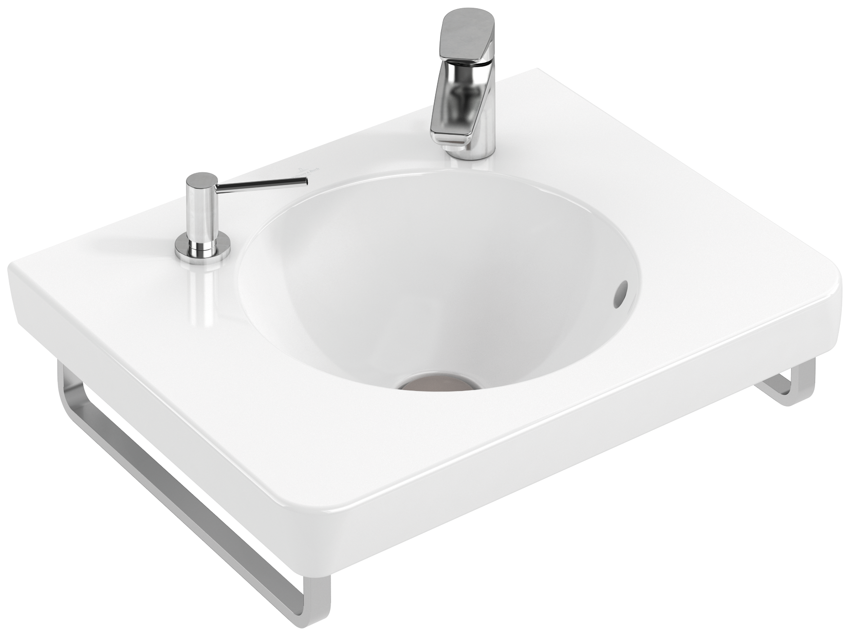 Villeroy & Boch Accessories Towel rail, 20x399x75mm, stainless steel