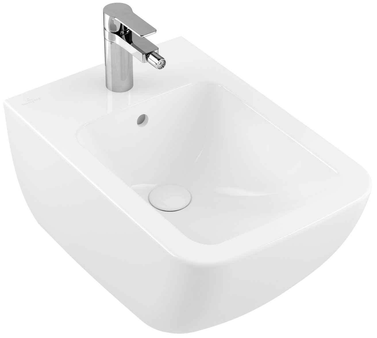 Villeroy & Boch Venticello Bidet, 375x560mm, White Alpine