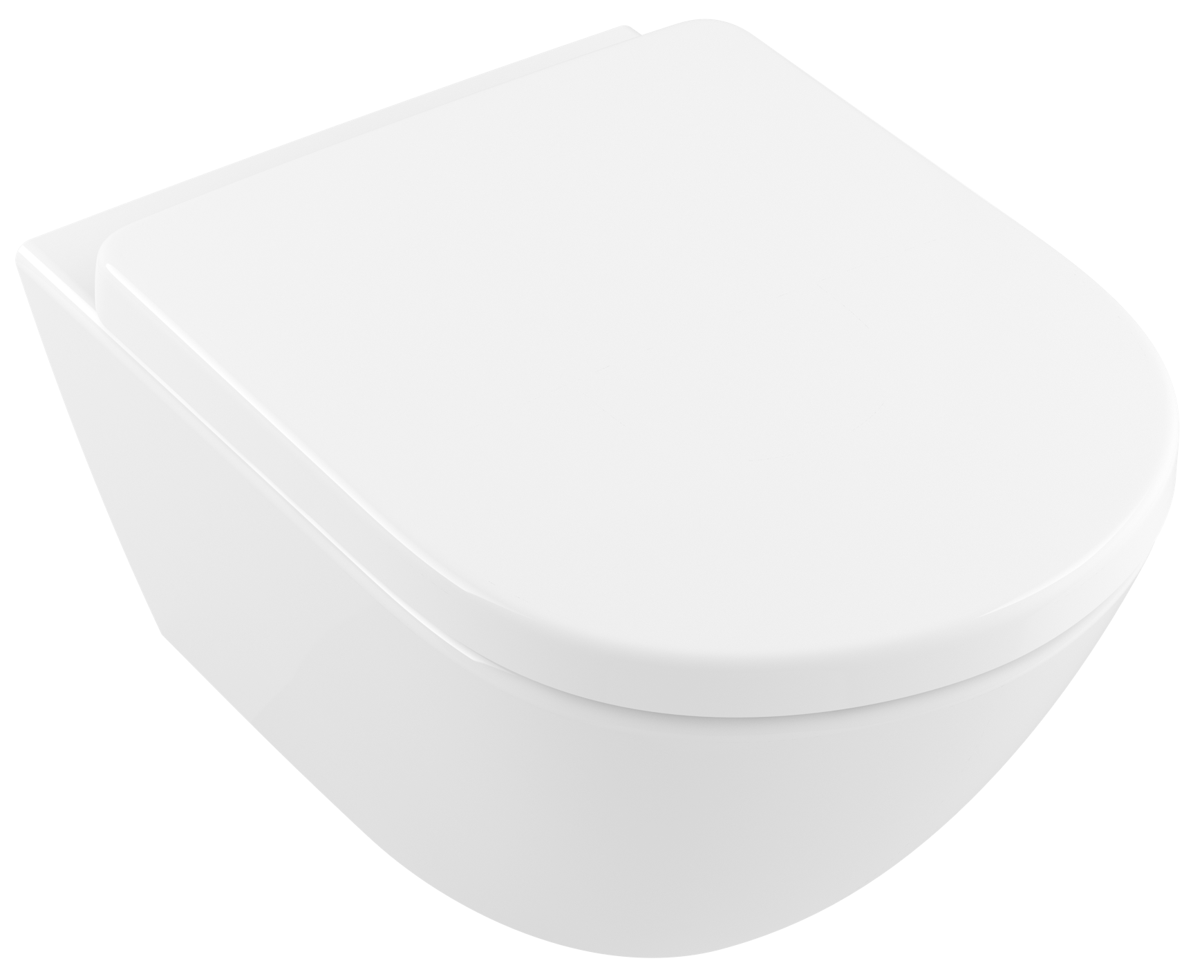 Villeroy & Boch Subway 2.0 DirectFlush Cuvette Comfort à fond creux sans bride, modèle suspendu, avec DirectFlush, Blanc