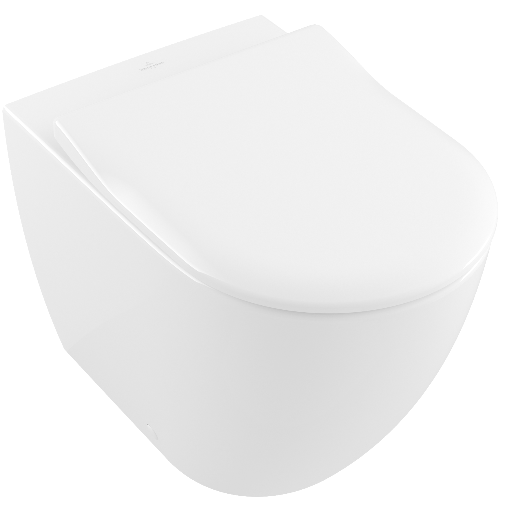 Villeroy & Boch Subway 2.0 DirectFlush Washdown toilet, rimless, floor-standing, with DirectFlush, White Alpin