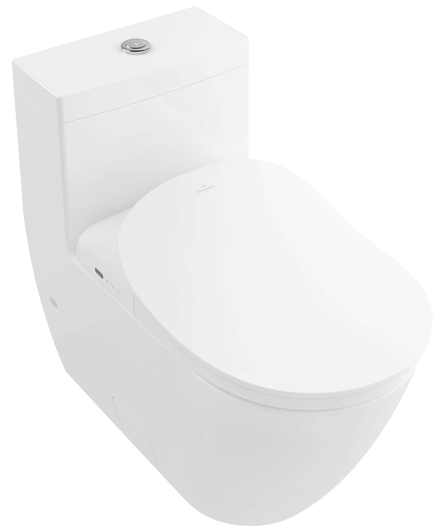 Villeroy & Boch 萨泊威 2.0 连体座厕, 落地式, 白色 CPlus 
 易洁釉面