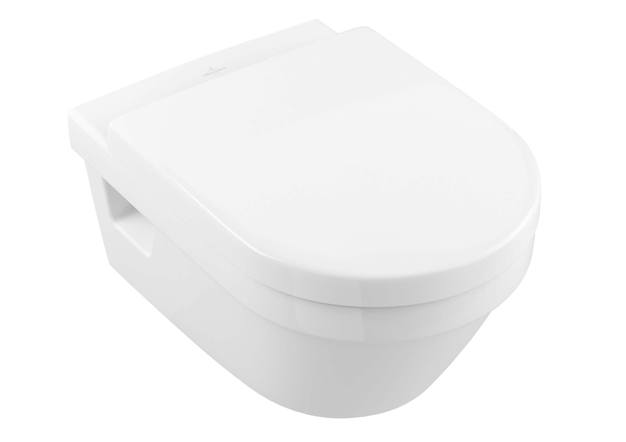 Villeroy & Boch Architectura previously Omnia Architectura Combi-Pack, wall-mounted, White Alpin