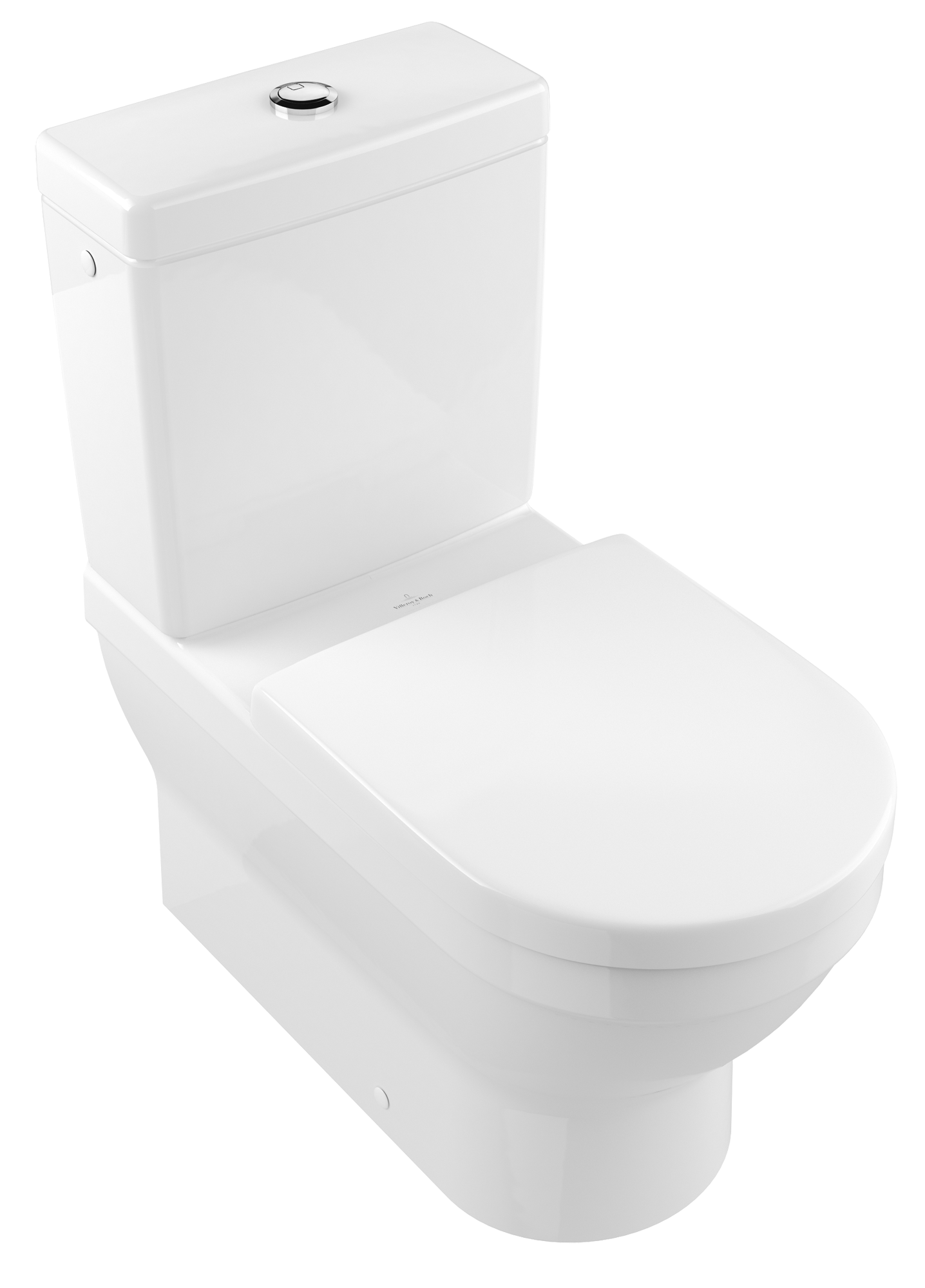Villeroy & Boch Architectura Cistern, water inlet from the sides or rear, White Alpin