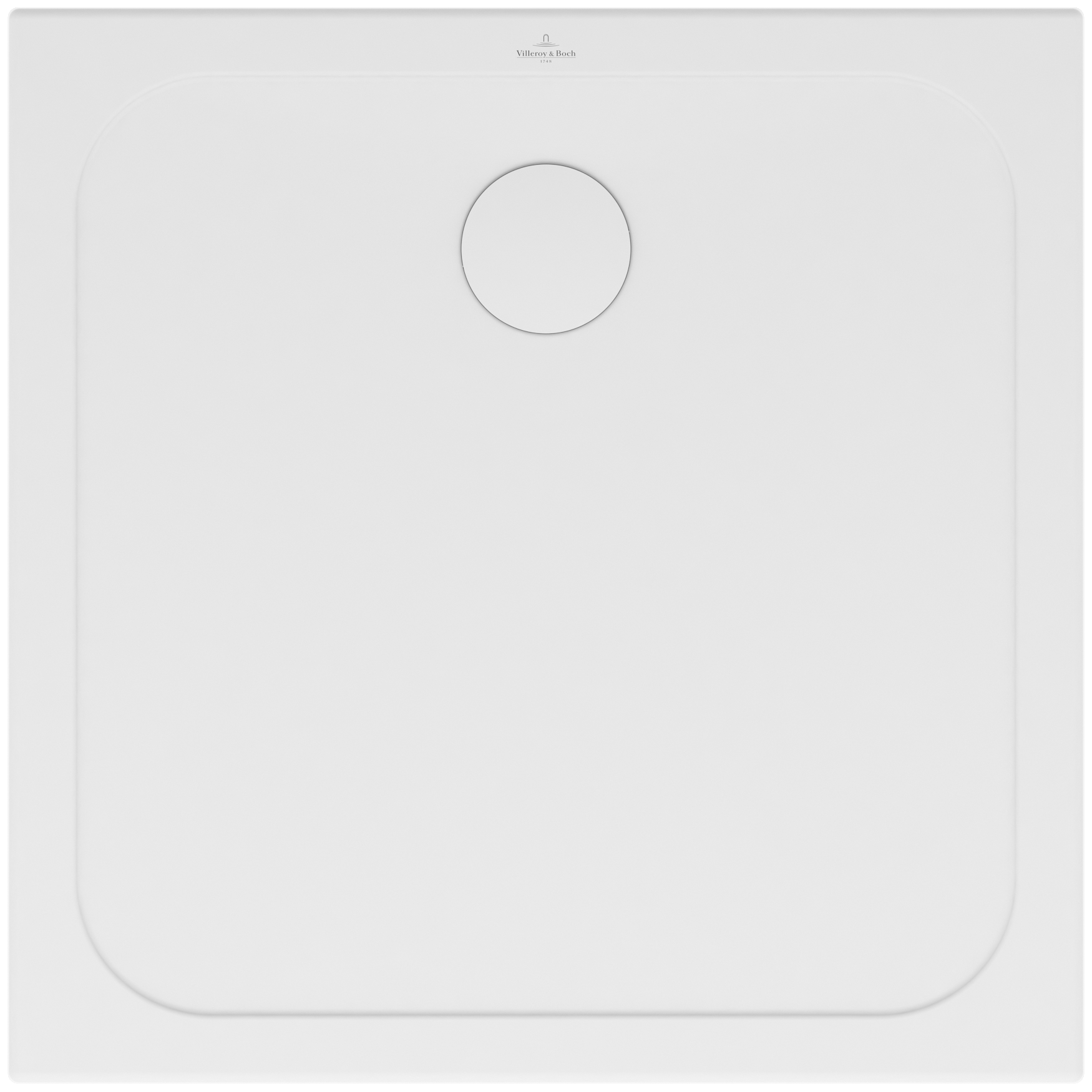 Villeroy & Boch Lifetime Plus Square shower tray, 900x900x35mm, White Alpin