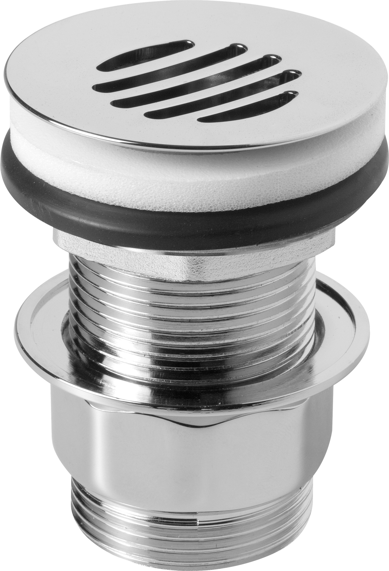 Villeroy & Boch Zubehör Nicht verschließbares Ventil, 50x101x45mm, Verchromt