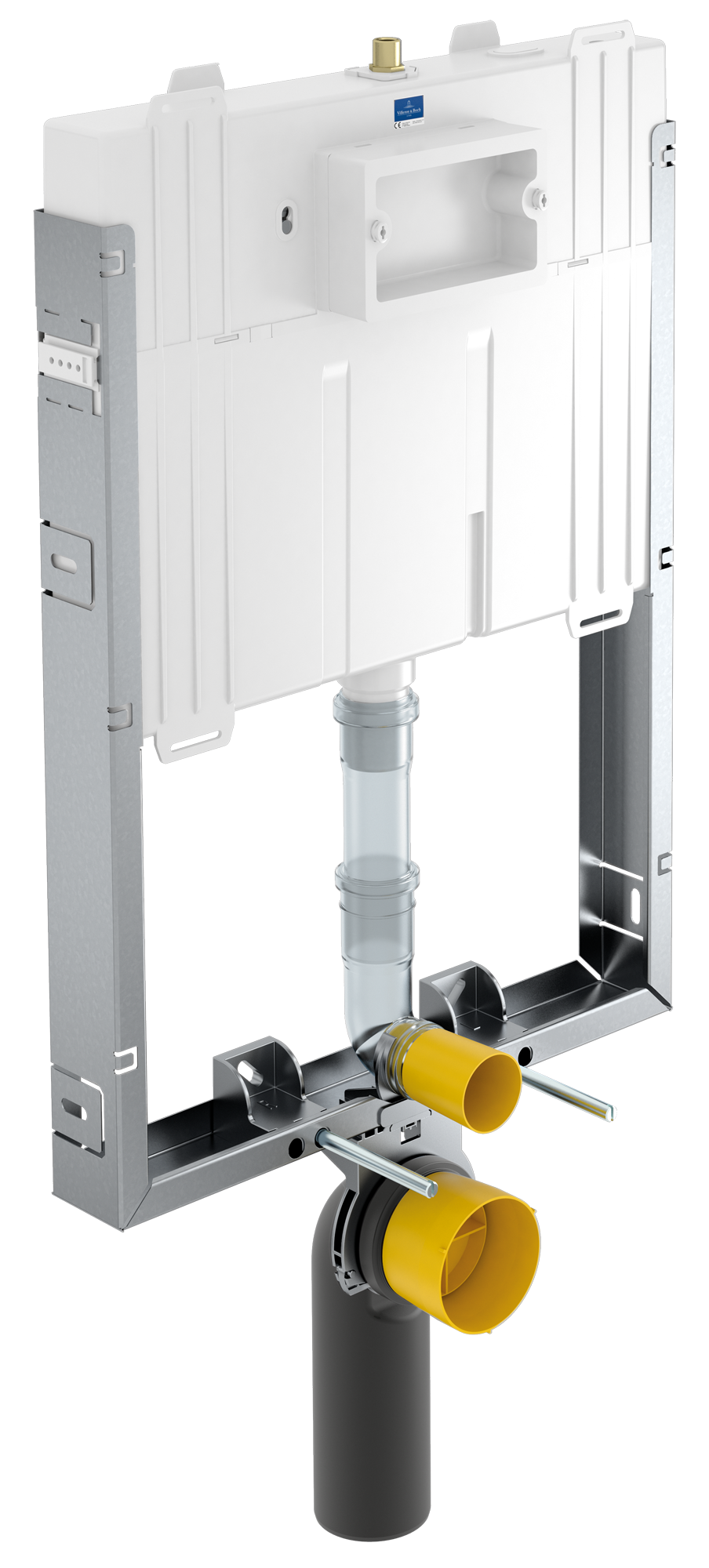 Villeroy & Boch ViConnect隐藏水箱安装系统 隐藏水箱带金属紧凑型框架, 用于 砖墙结构, 650x786x80mm