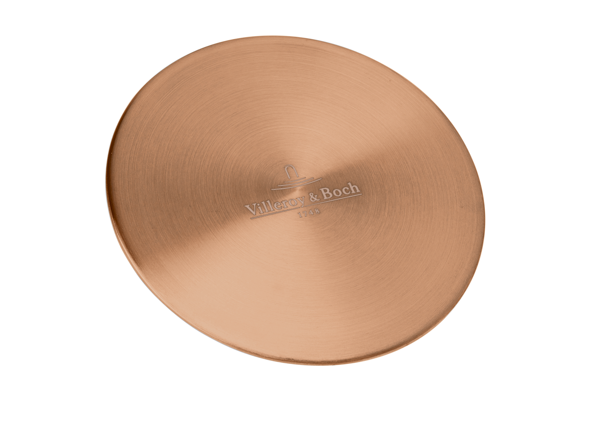 Villeroy & Boch Accessories Cap waste cover, of Stainless steel, bronze
