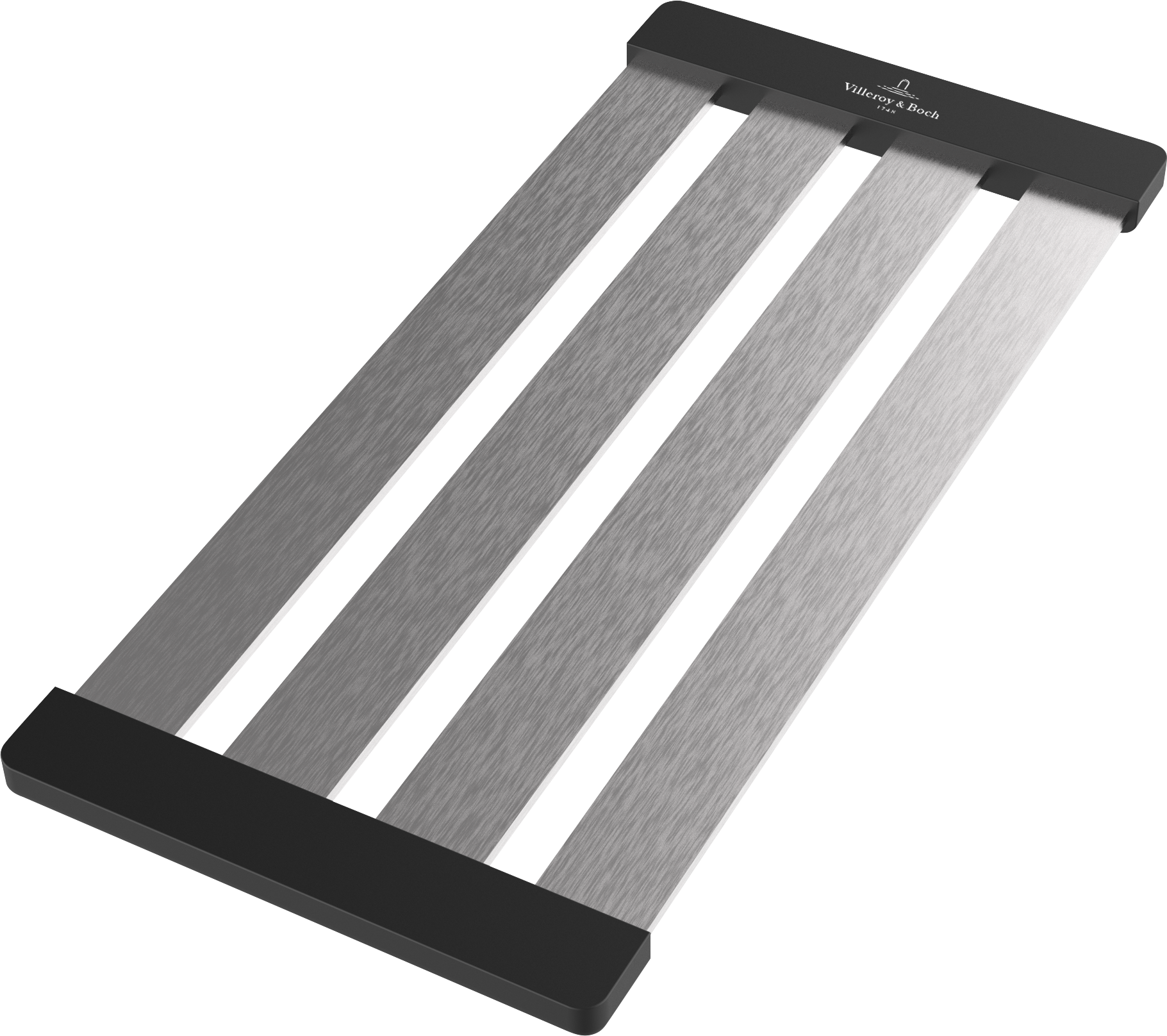 Villeroy & Boch Accessoires Grille d'égouttoir, en Acier inoxydable, Aluminium brossé