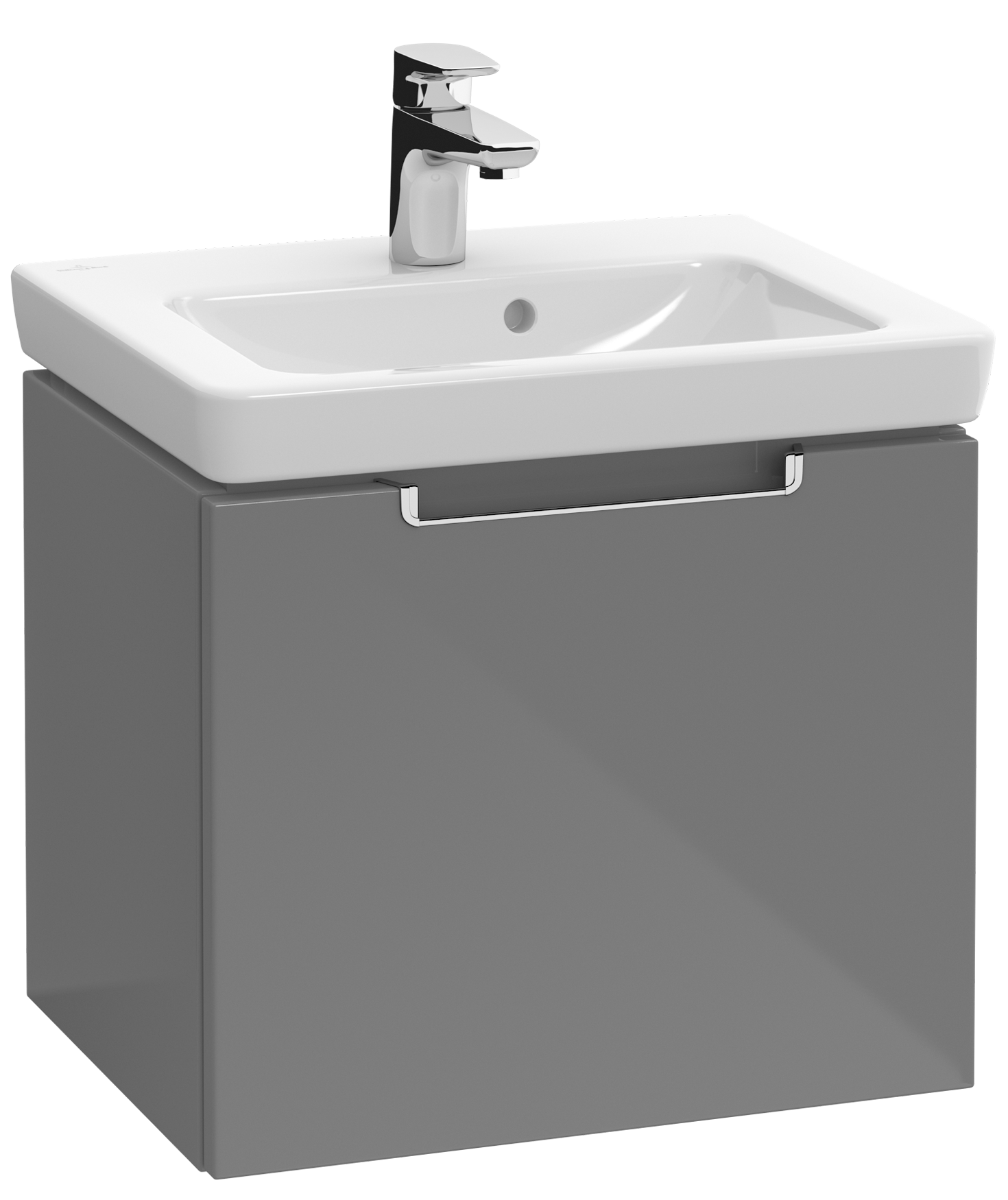 Villeroy & Boch Subway 2.0 Handwaschbecken, 500x400x140mm, mit Überlauf, Weiß Alpin