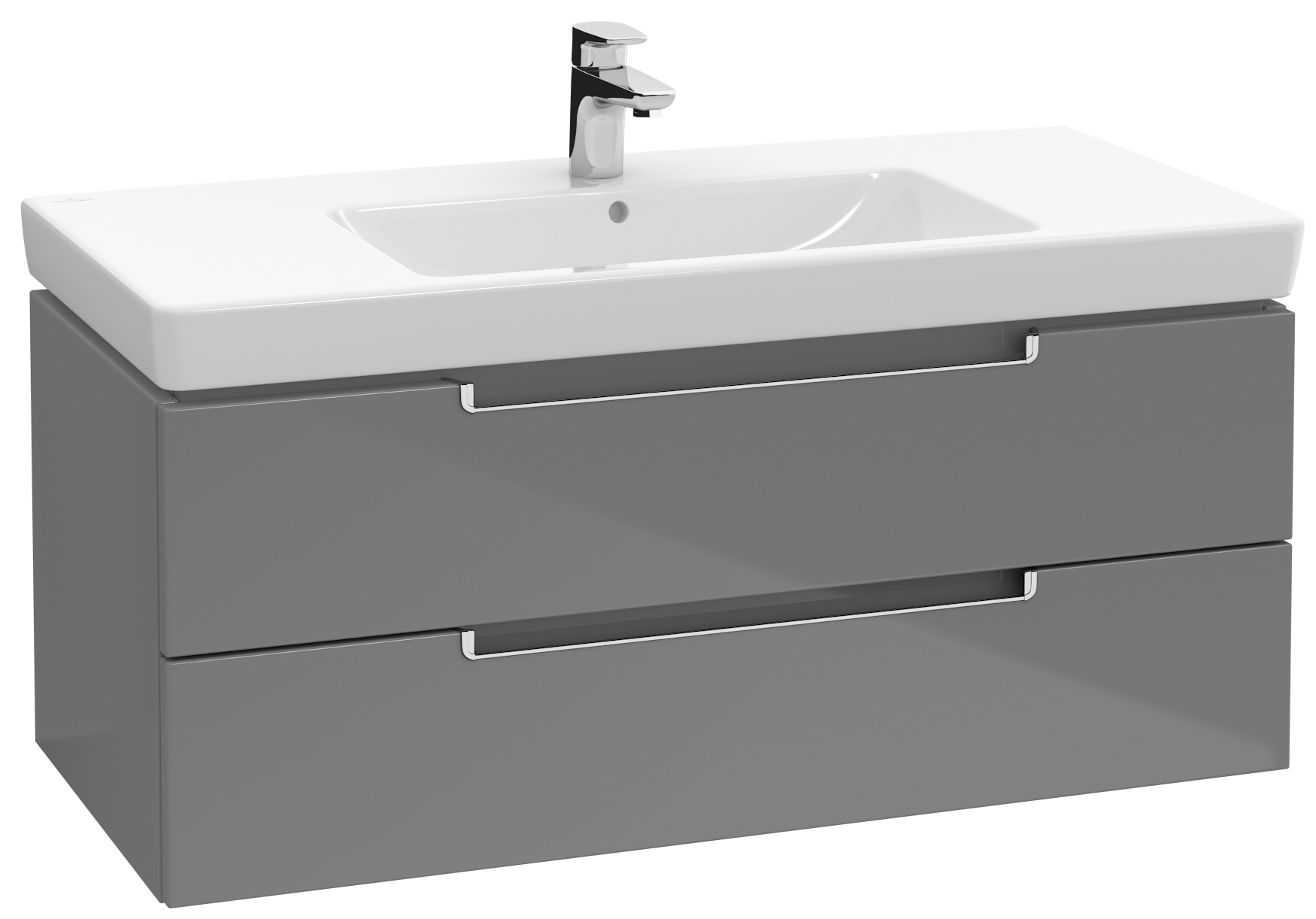 Villeroy & Boch Subway 2.0 Vanity washbasin, 1000x470x180mm, with overflow, White Alpin