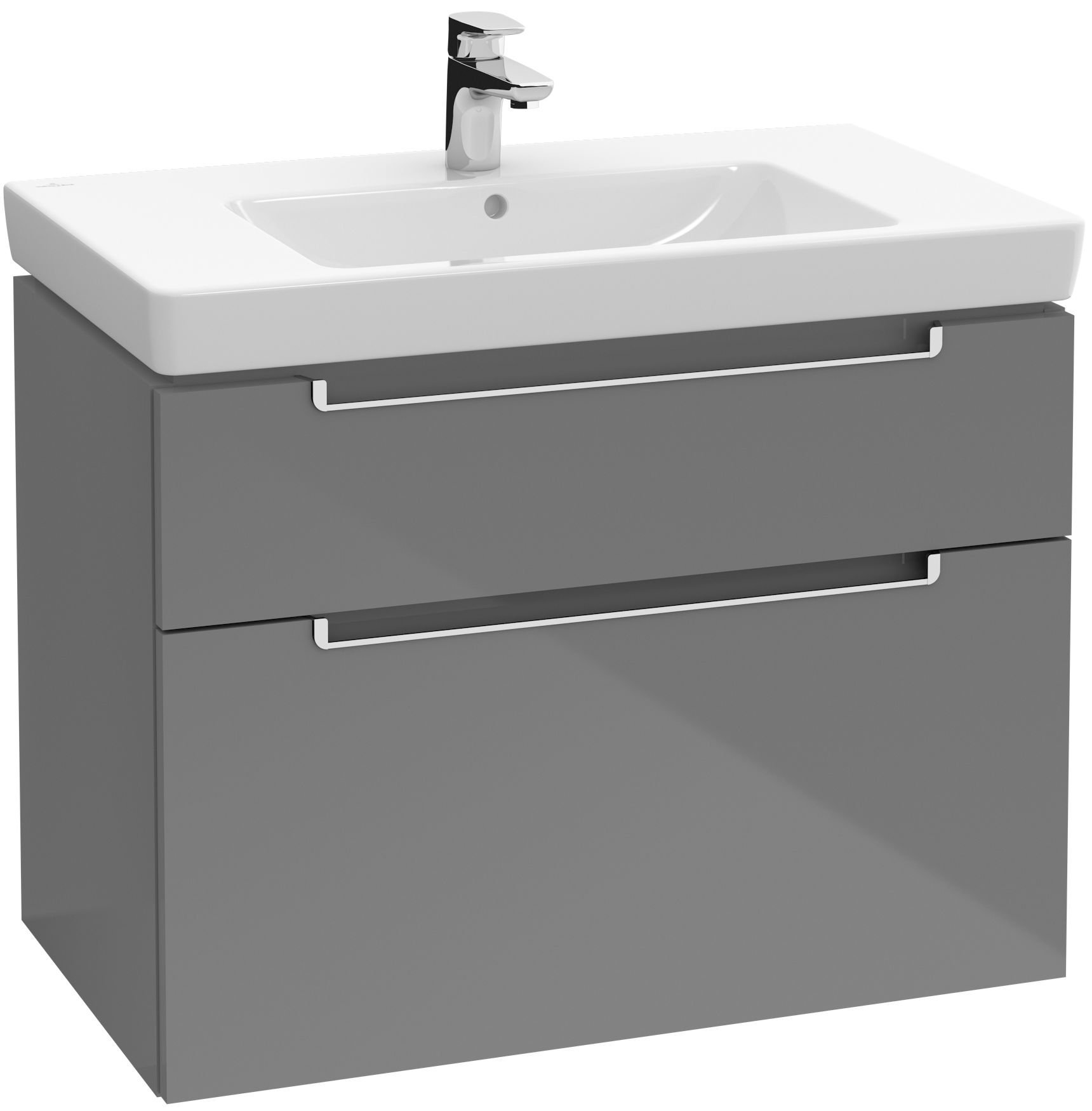 Villeroy & Boch Subway 2.0 Vanity washbasin, 800x475x175mm, with overflow, White Alpin CeramicPlus