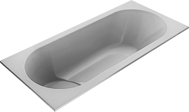 Villeroy & Boch Libra rechteckige Badewanne, 1700x750mm, Weiß Alpin