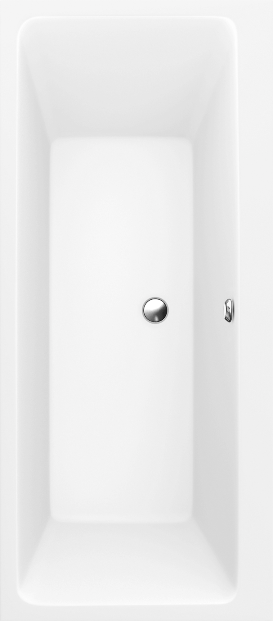 Villeroy & Boch Subway rechteckige Badewanne, 1800x800mm, Weiß Alpin