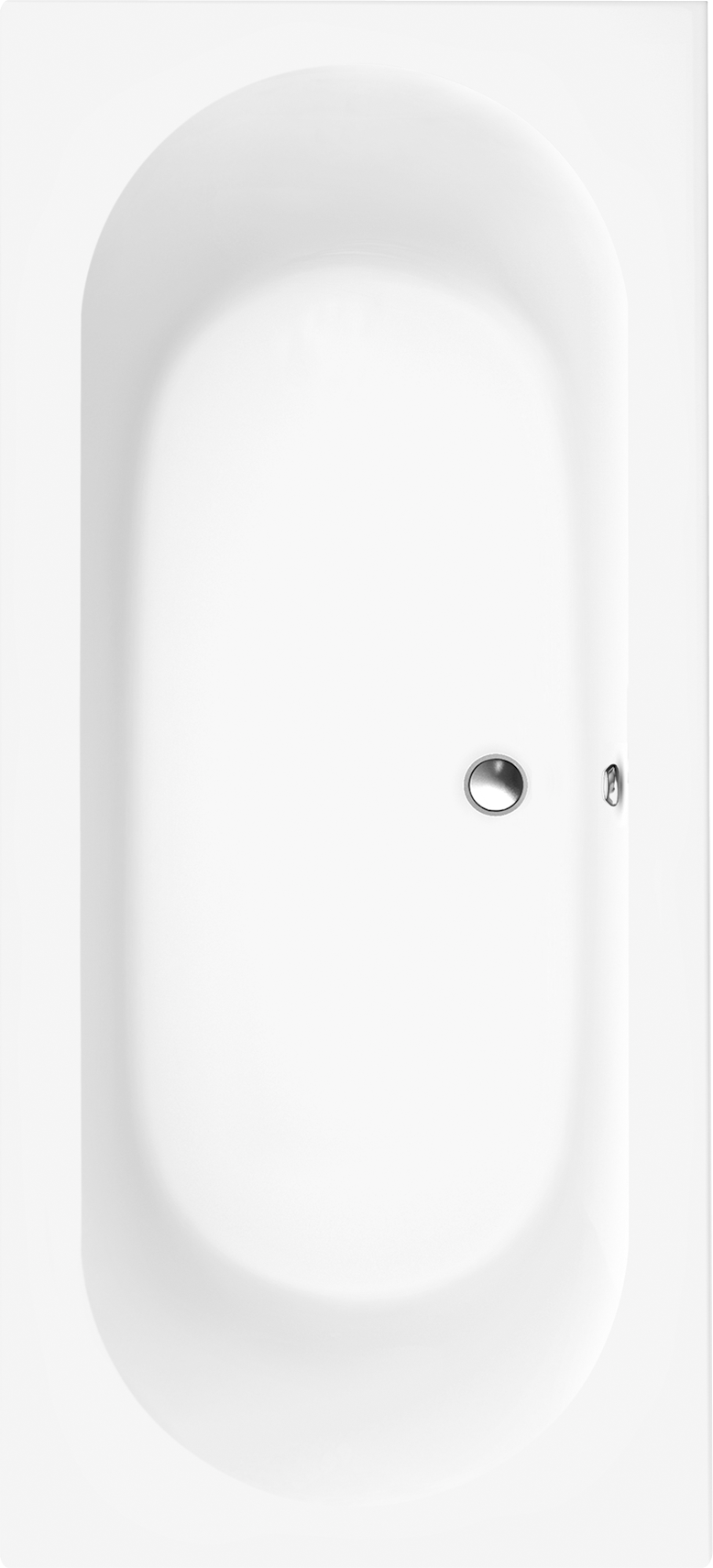 Villeroy & Boch O.novo Rectangular bath, 1800x800mm, White Alpin