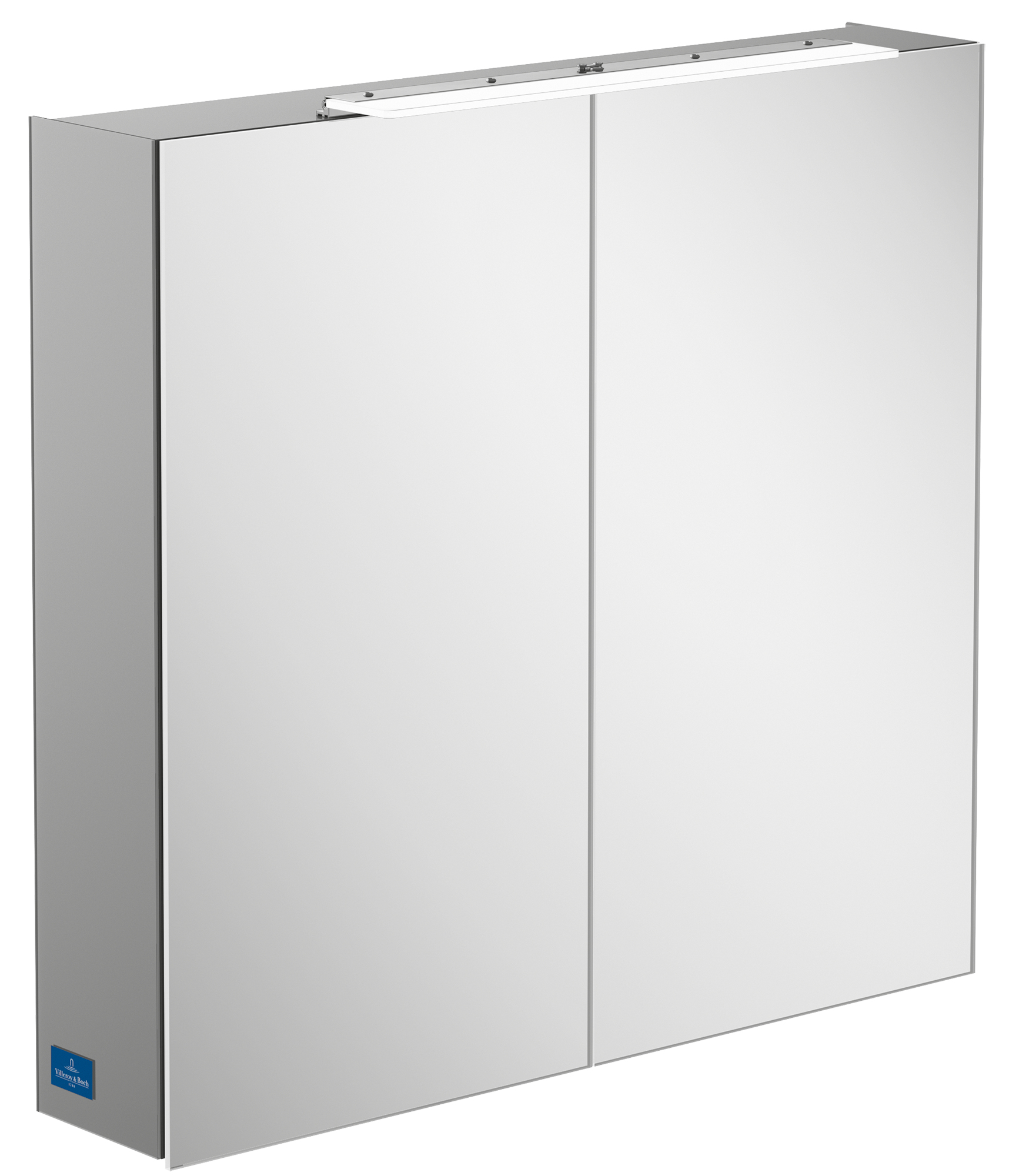 Villeroy & Boch My View One Surface-mounted mirror cabinet, with lighting, 807x746x159mm