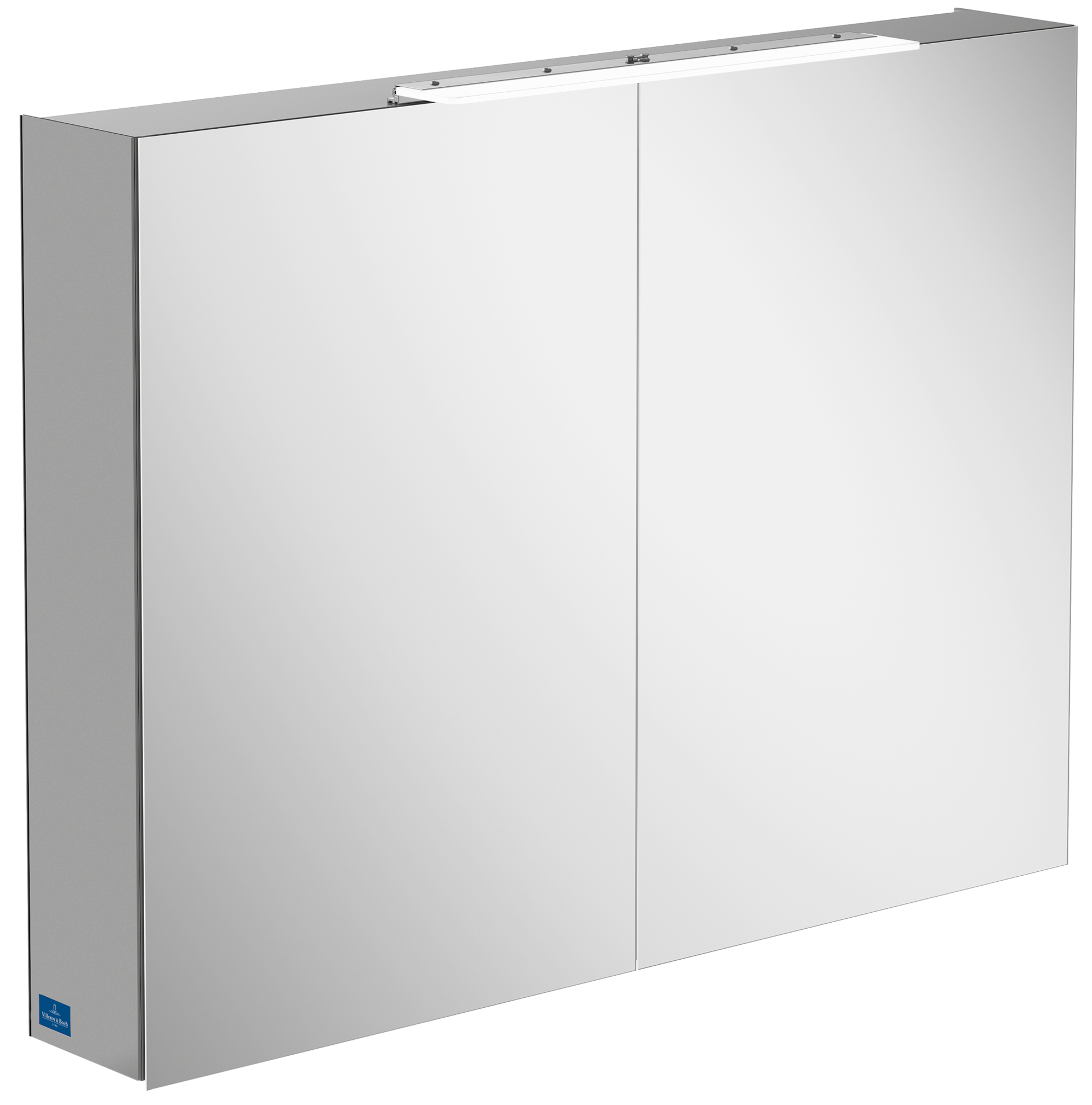 Villeroy & Boch My View One Surface-mounted mirror cabinet, with lighting, 1007x746x159mm