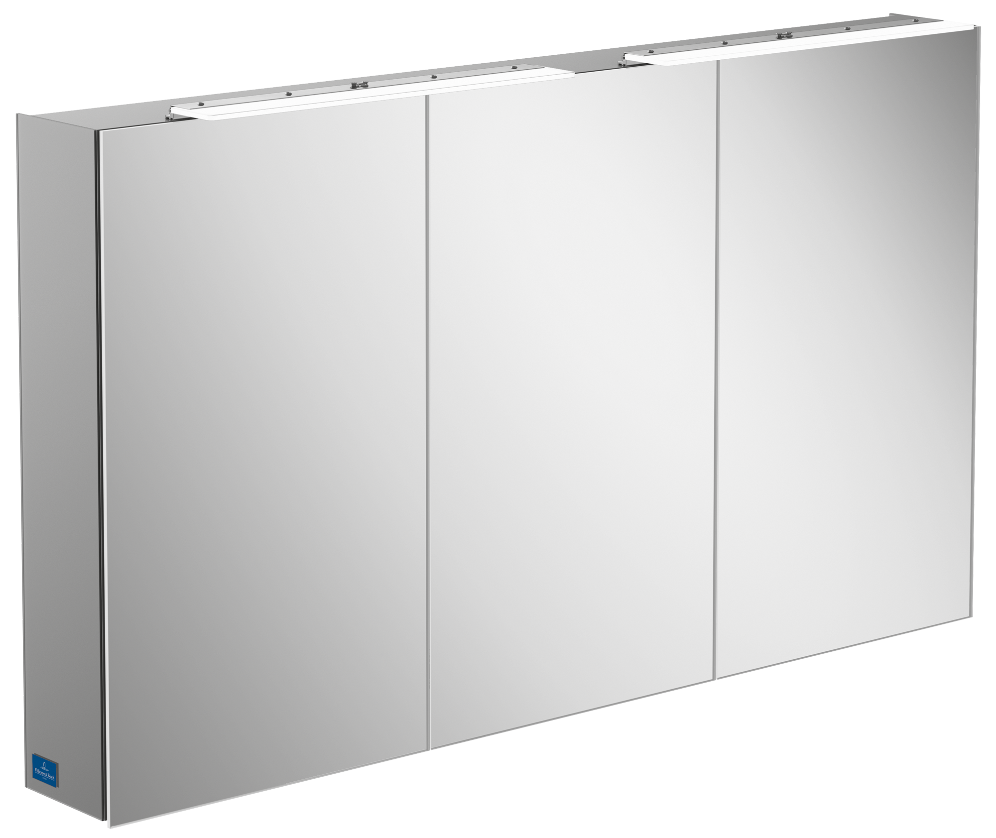 Villeroy & Boch My View One Surface-mounted mirror cabinet, with lighting, 1307x746x159mm