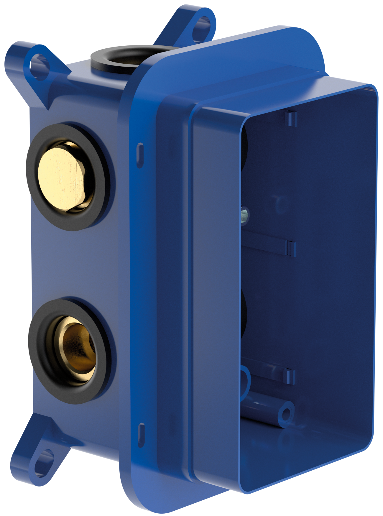 Villeroy & Boch Universal Taps & Fittings Vi-Box concealed thermostat installation unit with security lock,for wall-mounted, Angular