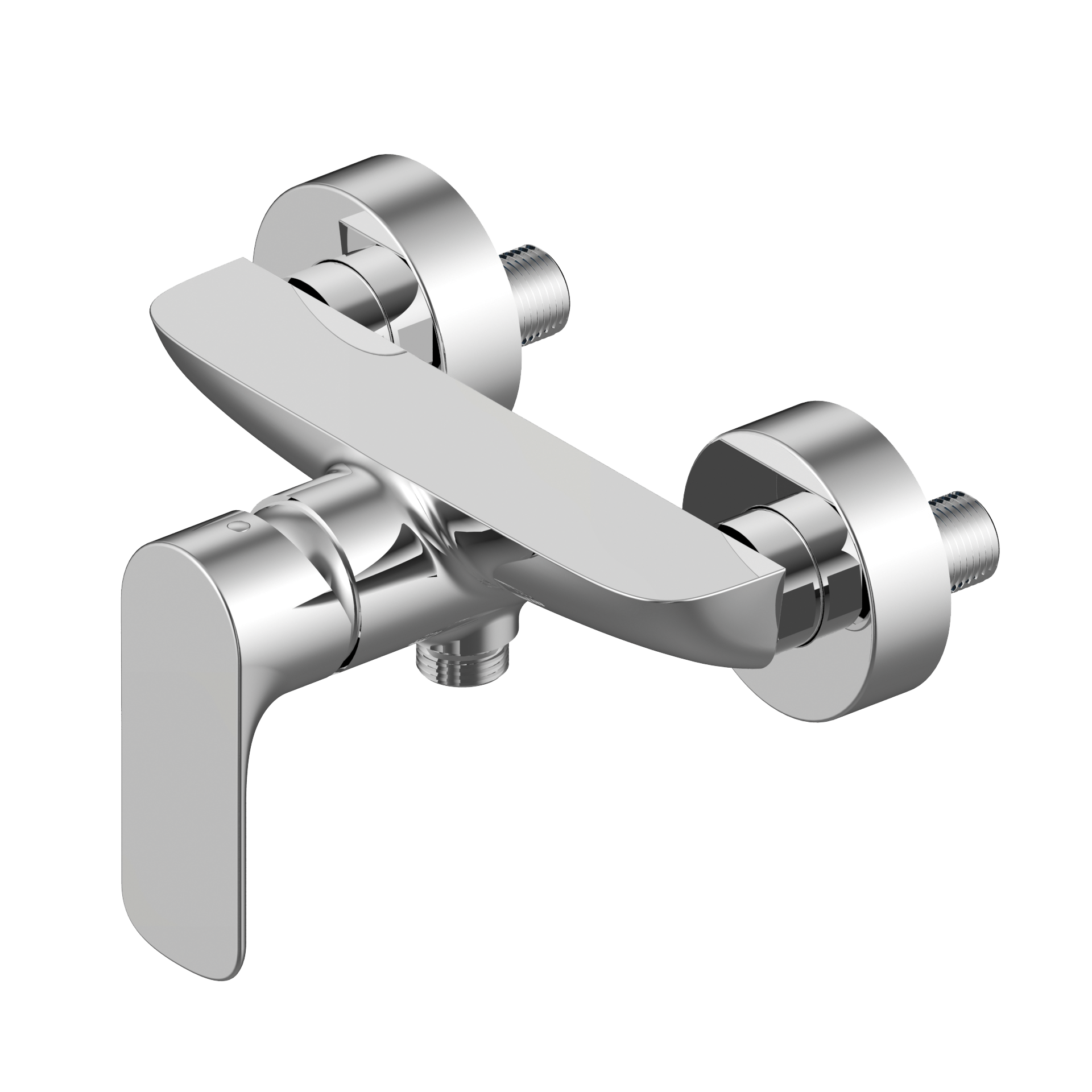 Villeroy & Boch O.novo Single-lever shower mixer, Chrome