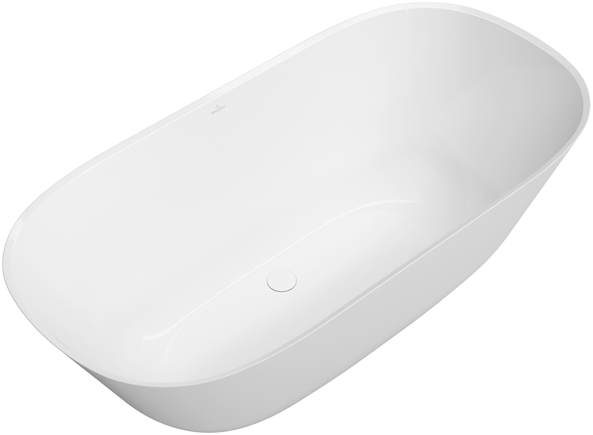 Villeroy & Boch Theano Original Edition Free-standing bath, 1550x750mm, White Alpin