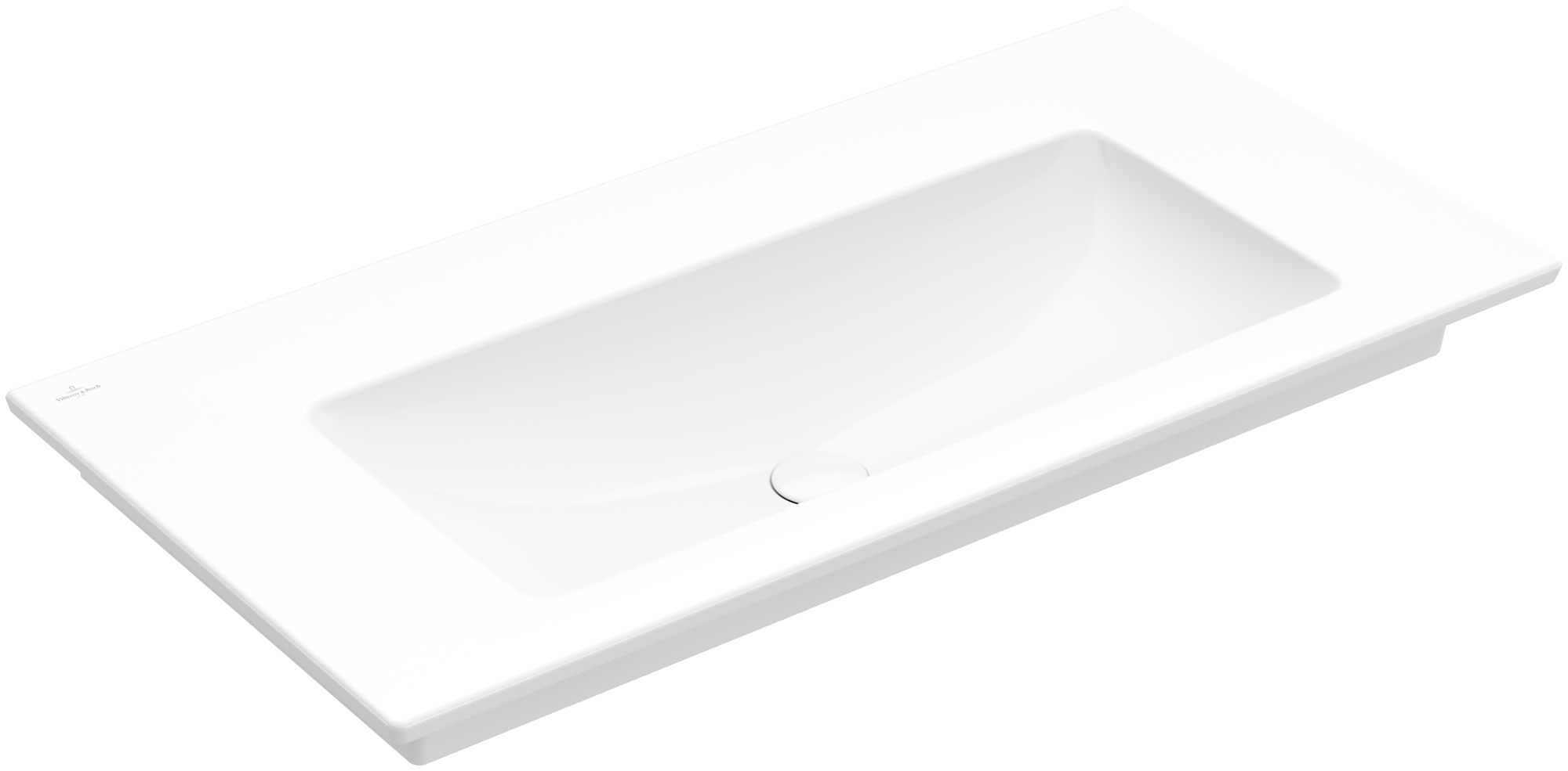 Villeroy & Boch Venticello Vanity washbasin, 1000x500x170mm, with overflow, White Alpin