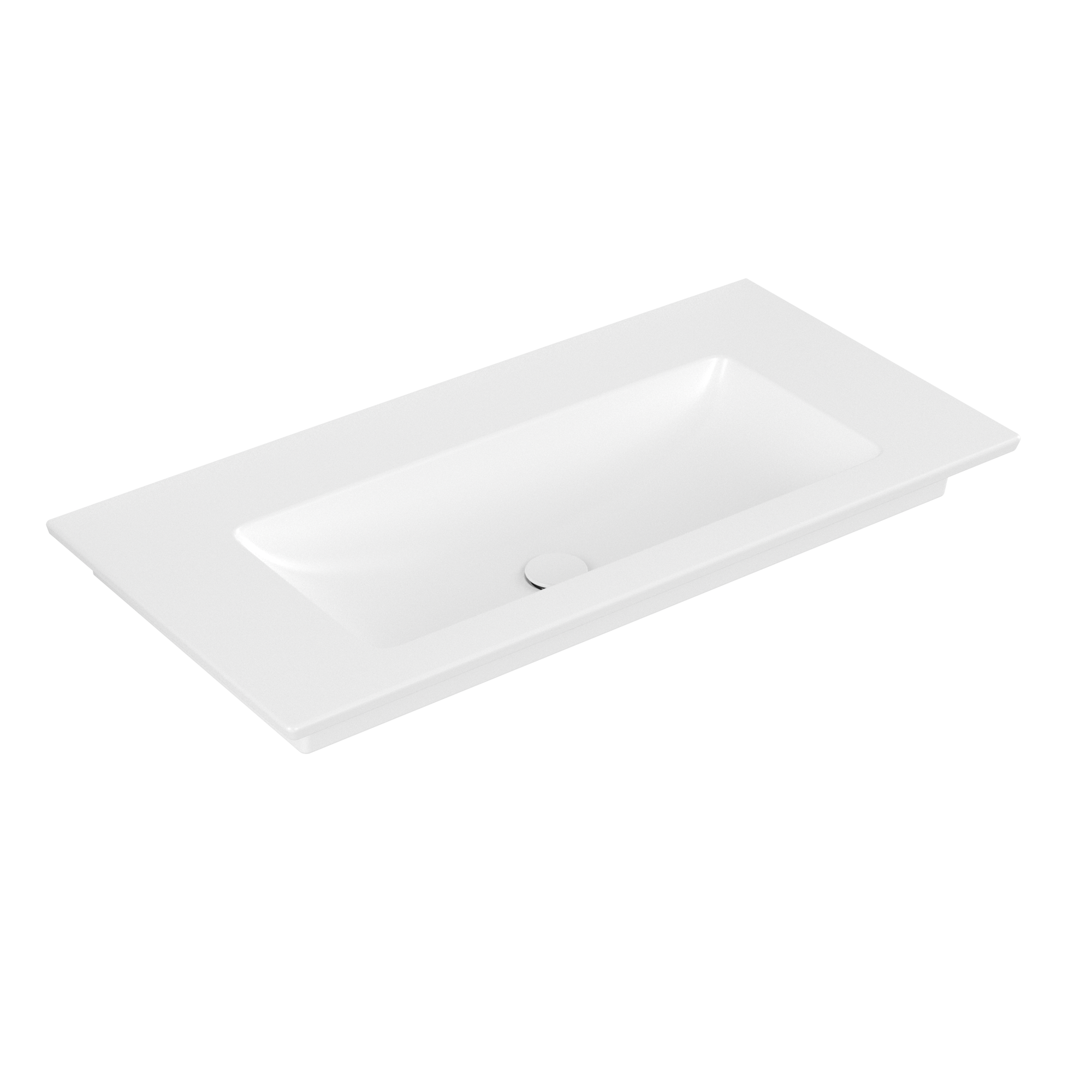 Villeroy & Boch Venticello Vanity washbasin, 1000x500x170mm, with overflow, Stone White CeramicPlus