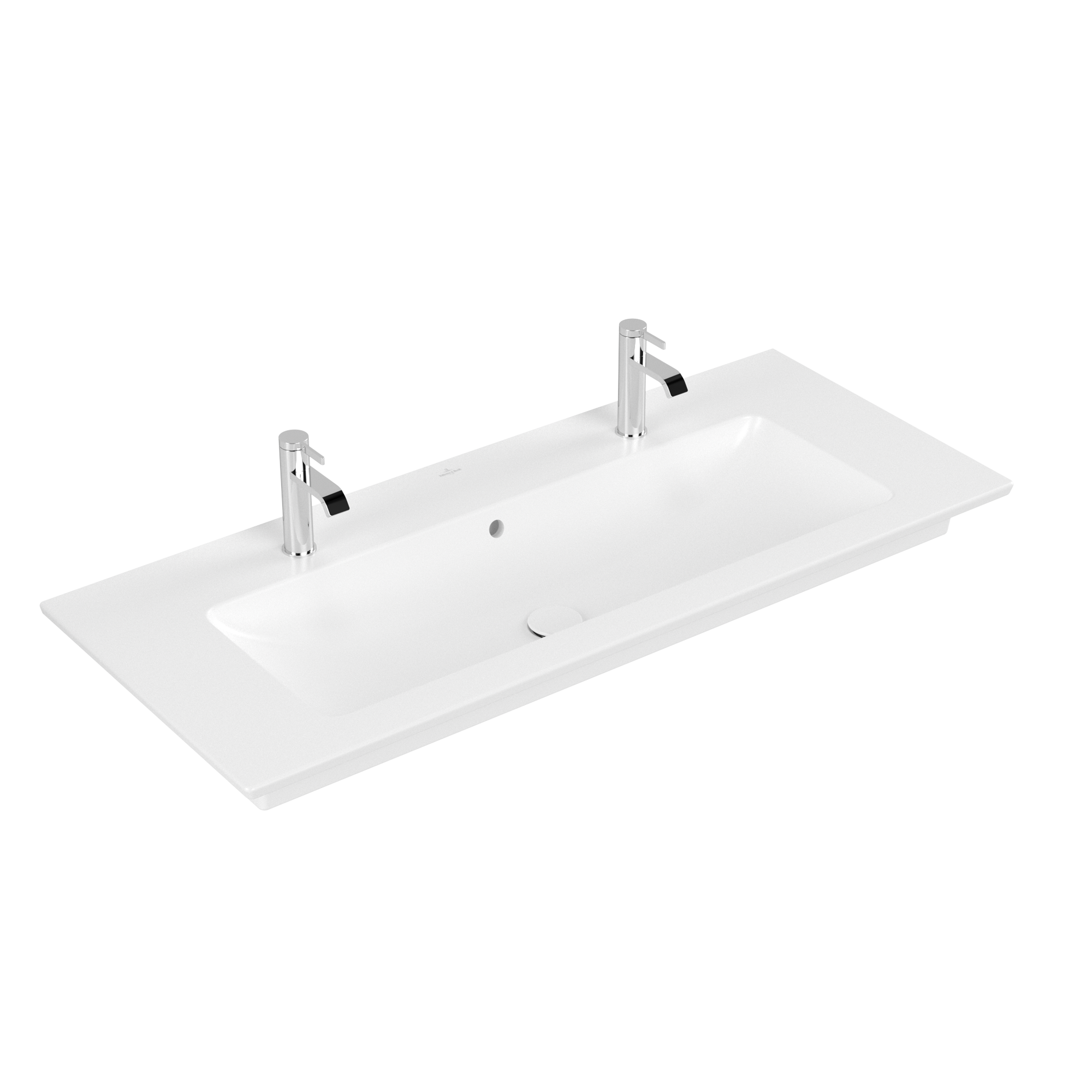 Villeroy & Boch Venticello Vanity washbasin, 1200x500x175mm, with overflow, Stone White CeramicPlus