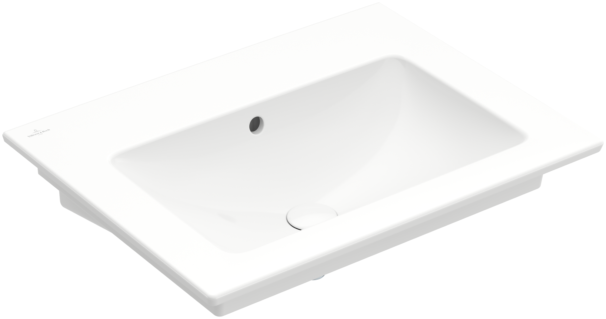 Villeroy & Boch Venticello Lavabos, 655x500x170mm, avec trop-plein, Blanc