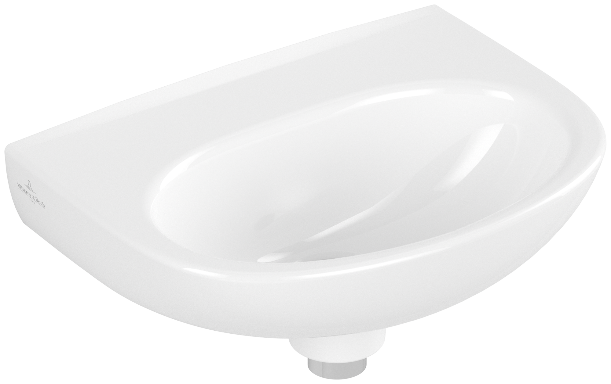 Villeroy & Boch O.novo Handwashbasin, 360x275x145mm, without overflow, White Alpin CeramicPlus
