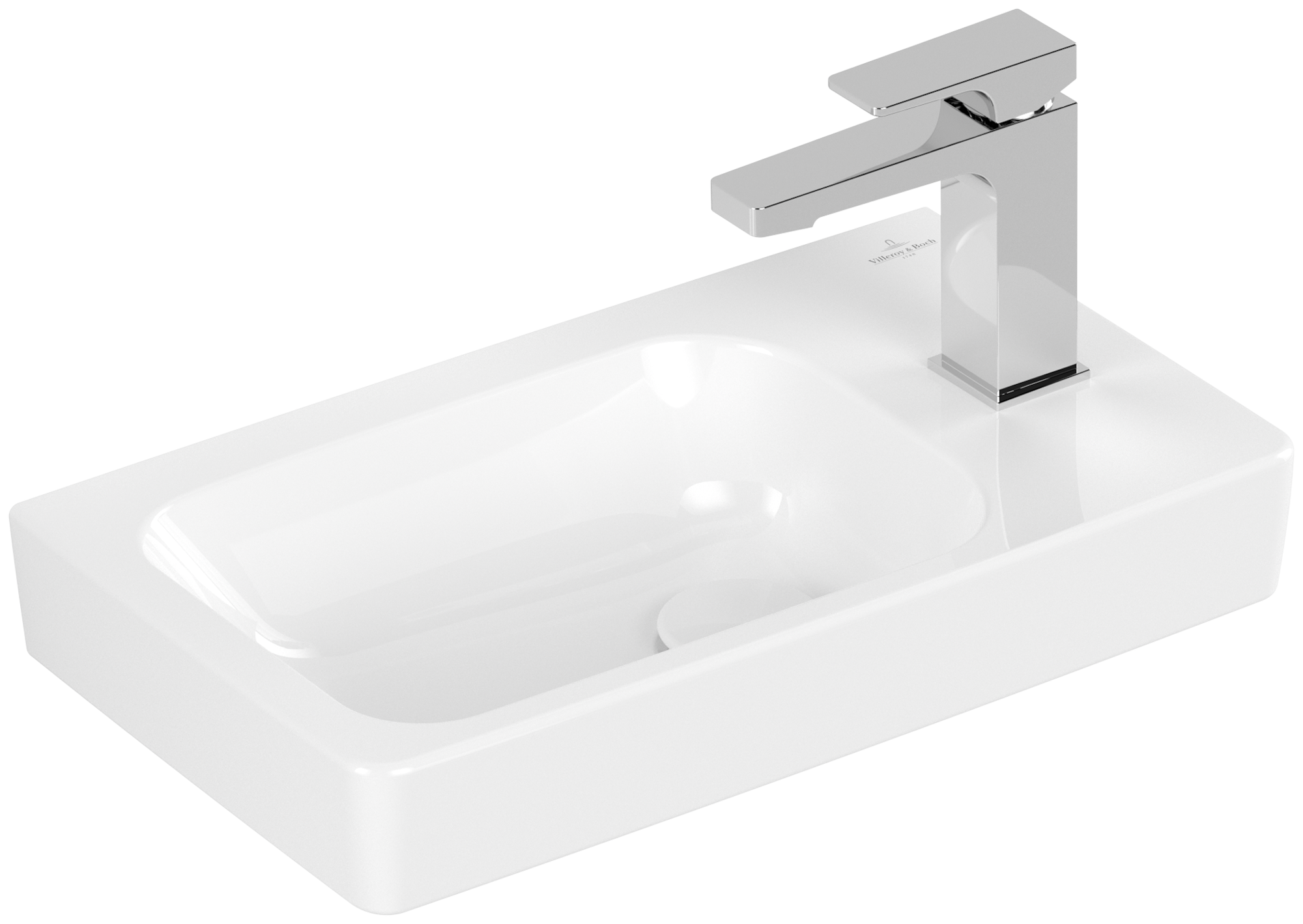 Villeroy & Boch Architectura Lave-mains, 480x275x135mm, sans trop-plein, Blanc